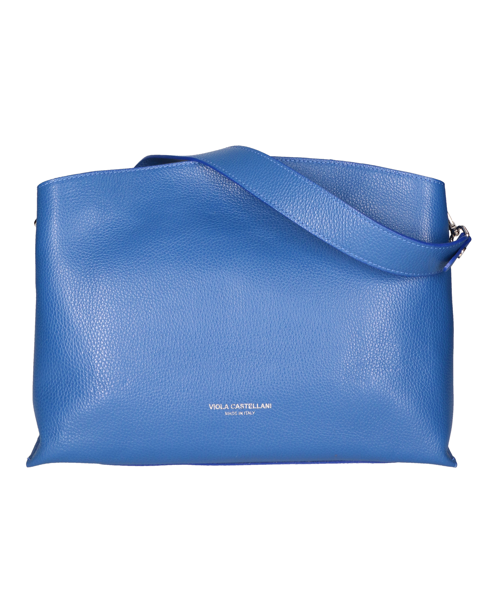viola castellani shoulder bag Bluette Genuine Leather
