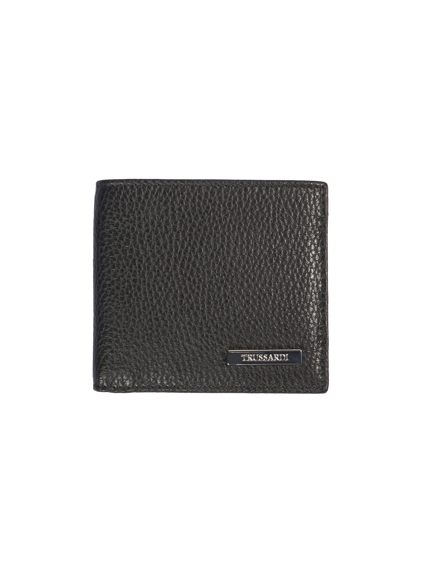 Trussardi Wallet Nero 100% Leather
