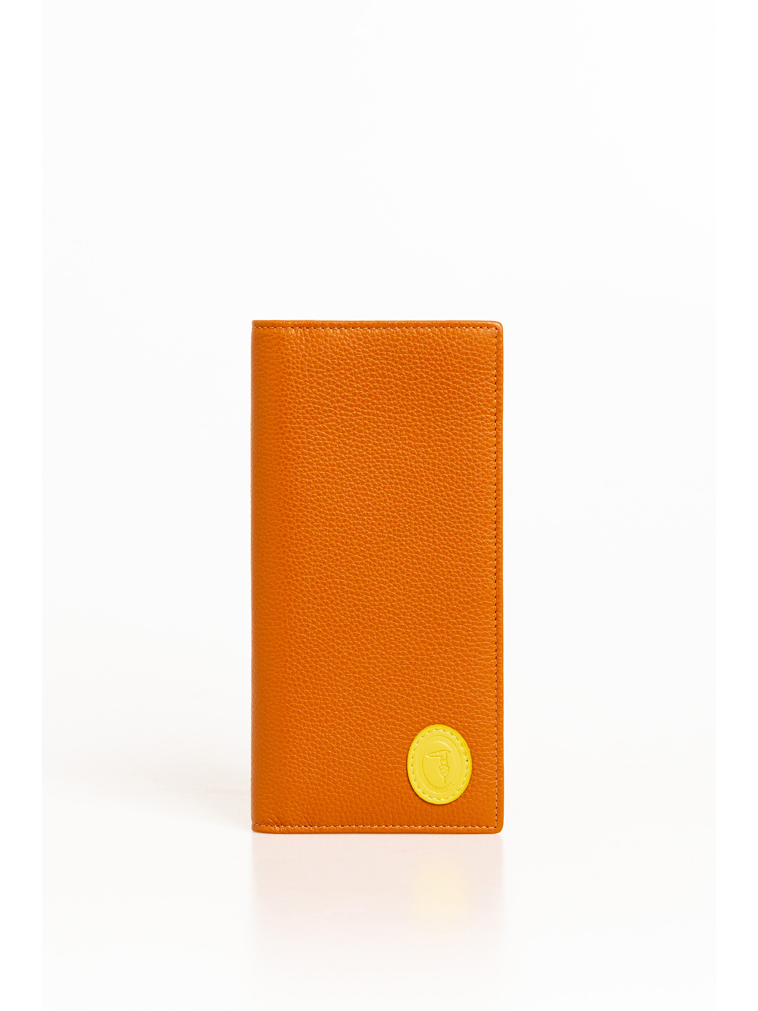 Trussardi Wallet Giallo 100% Leather
