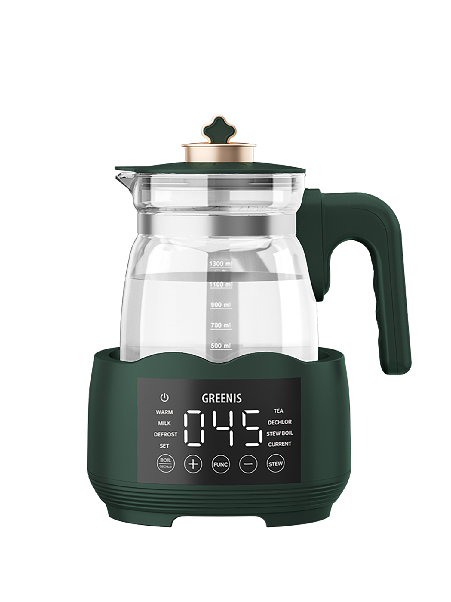 Volkshin Electric Milk Warmer Verde Plastic