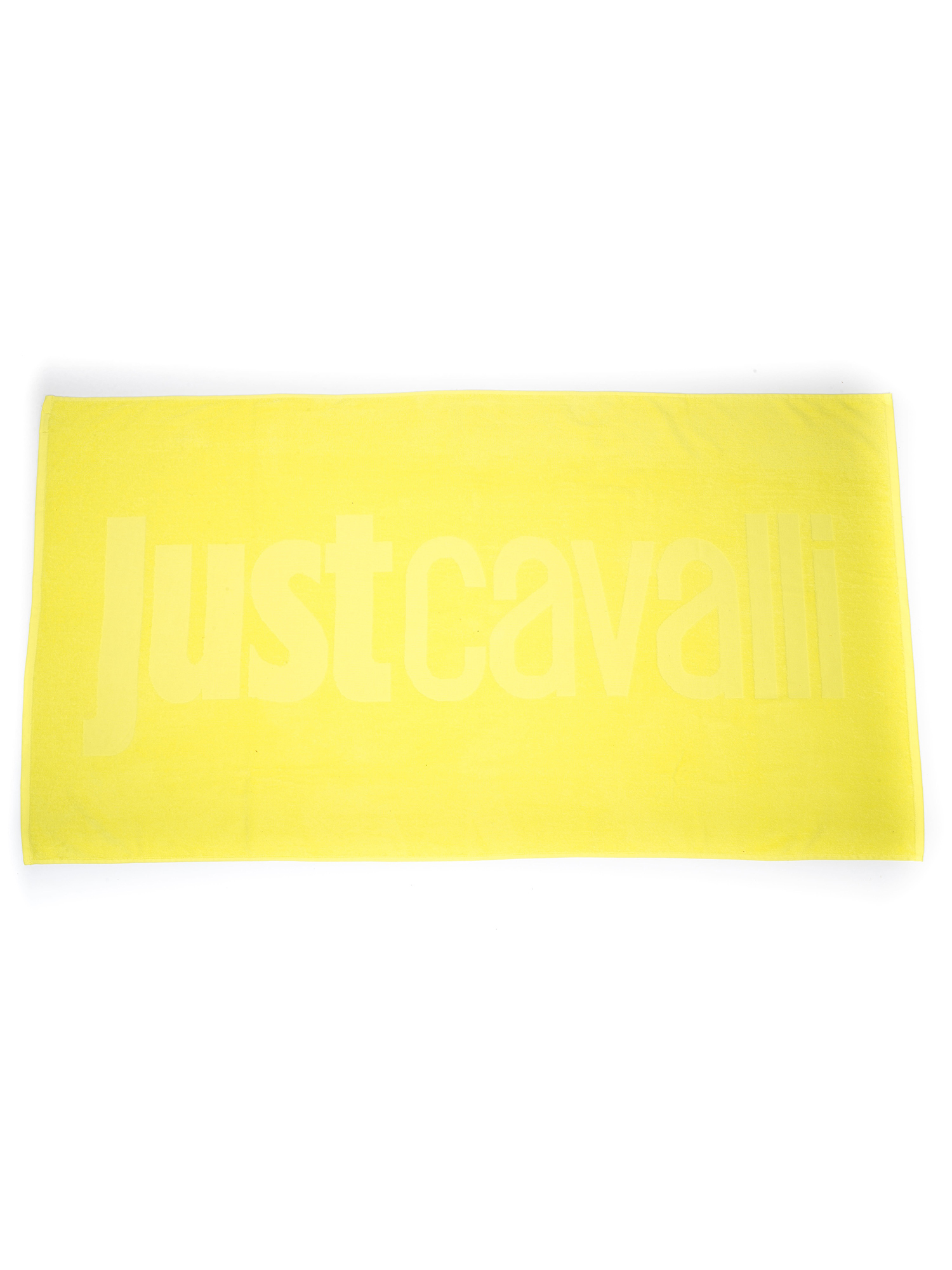Just Cavalli Beachwear Towel Giallo 100% Cotton