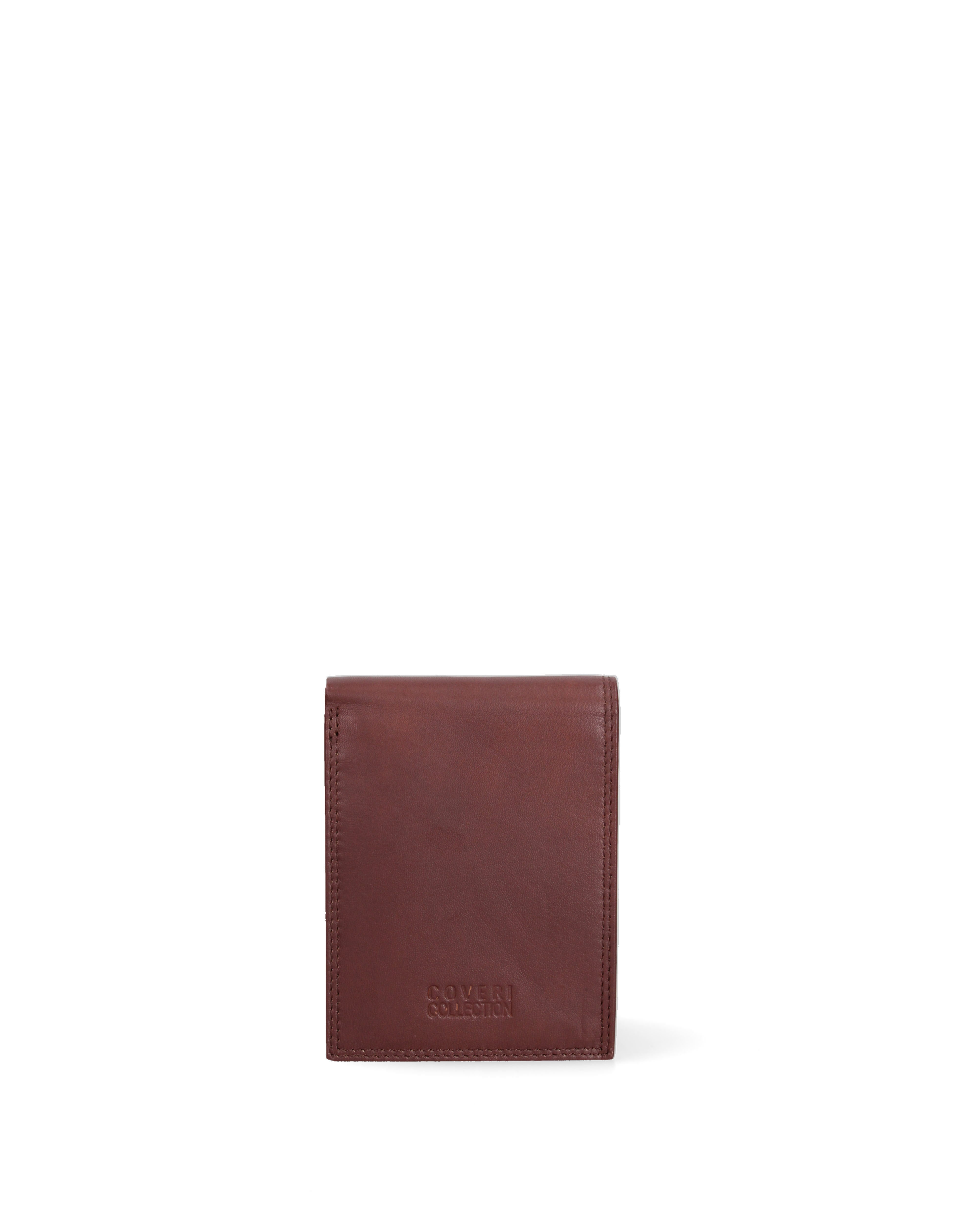 Coveri Collection Wallet Marrone Genuine Leather