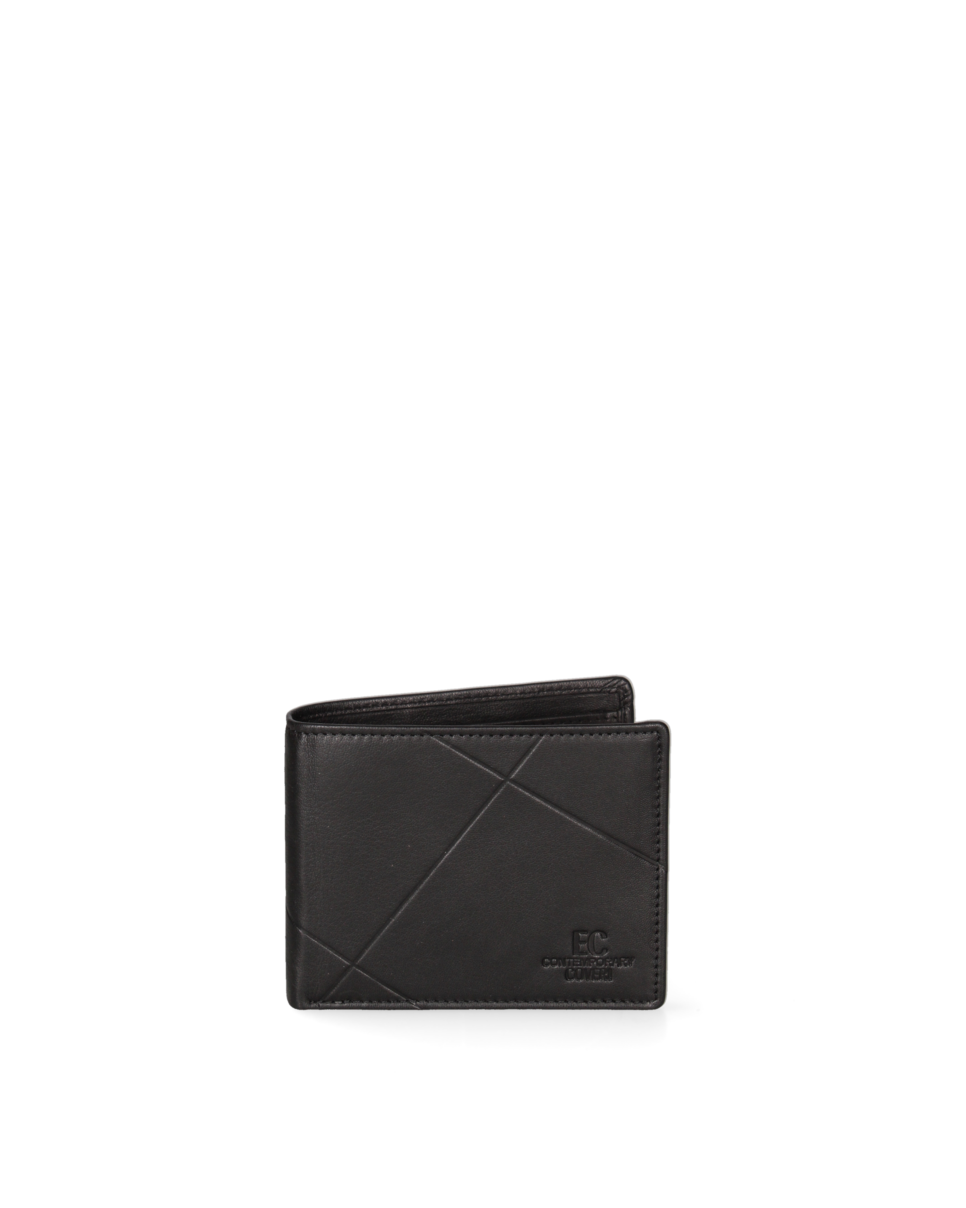 EC Contemporaly COVERI Wallet Nero Genuine Leather