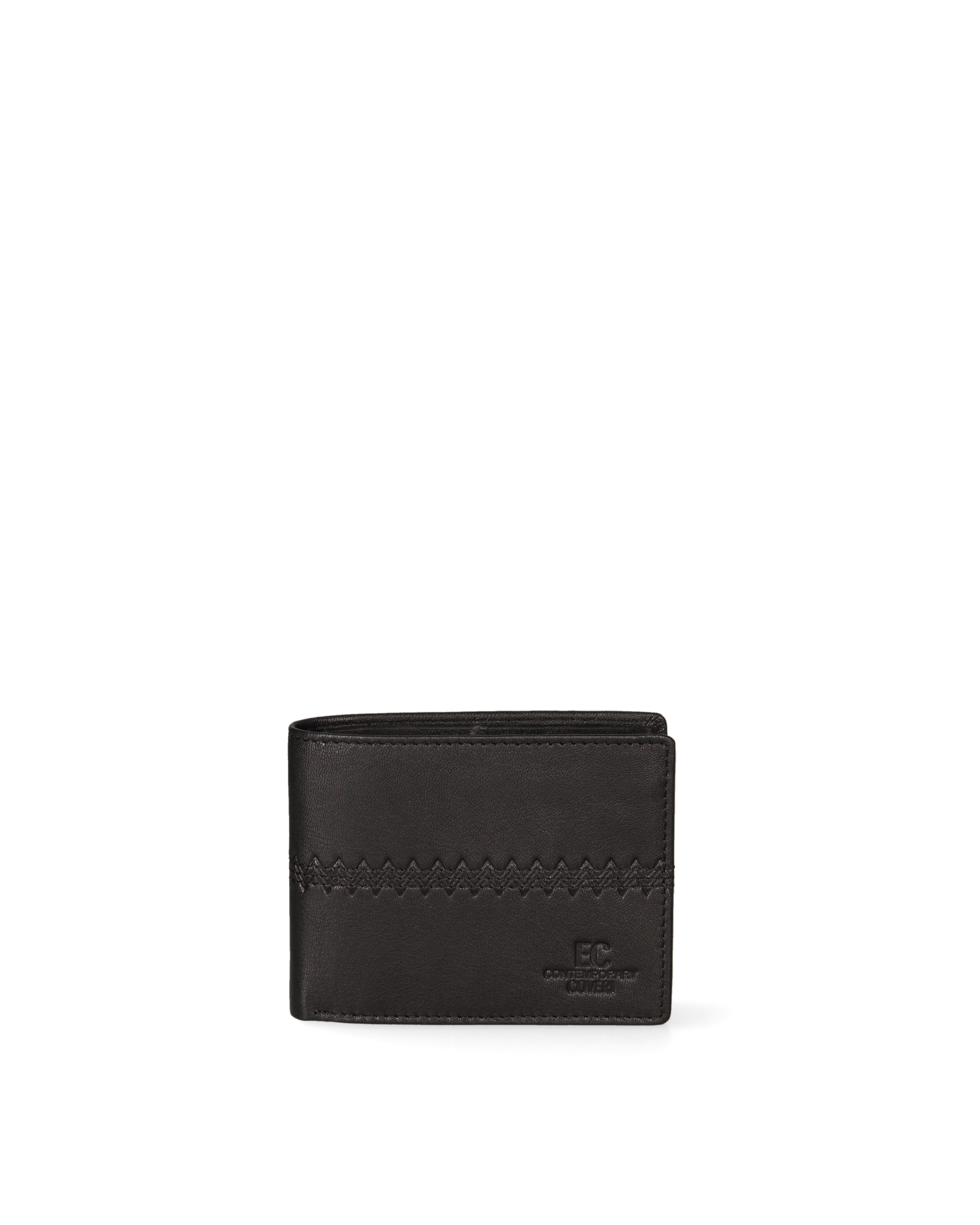 EC Contemporaly COVERI Wallet Nero Genuine Leather