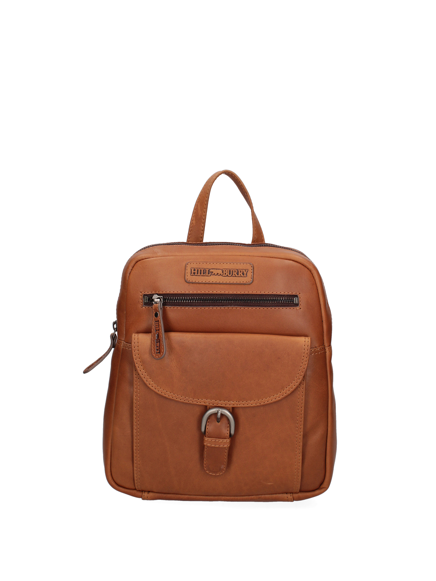 Hill Burry Backpack Cognac Genuine leather