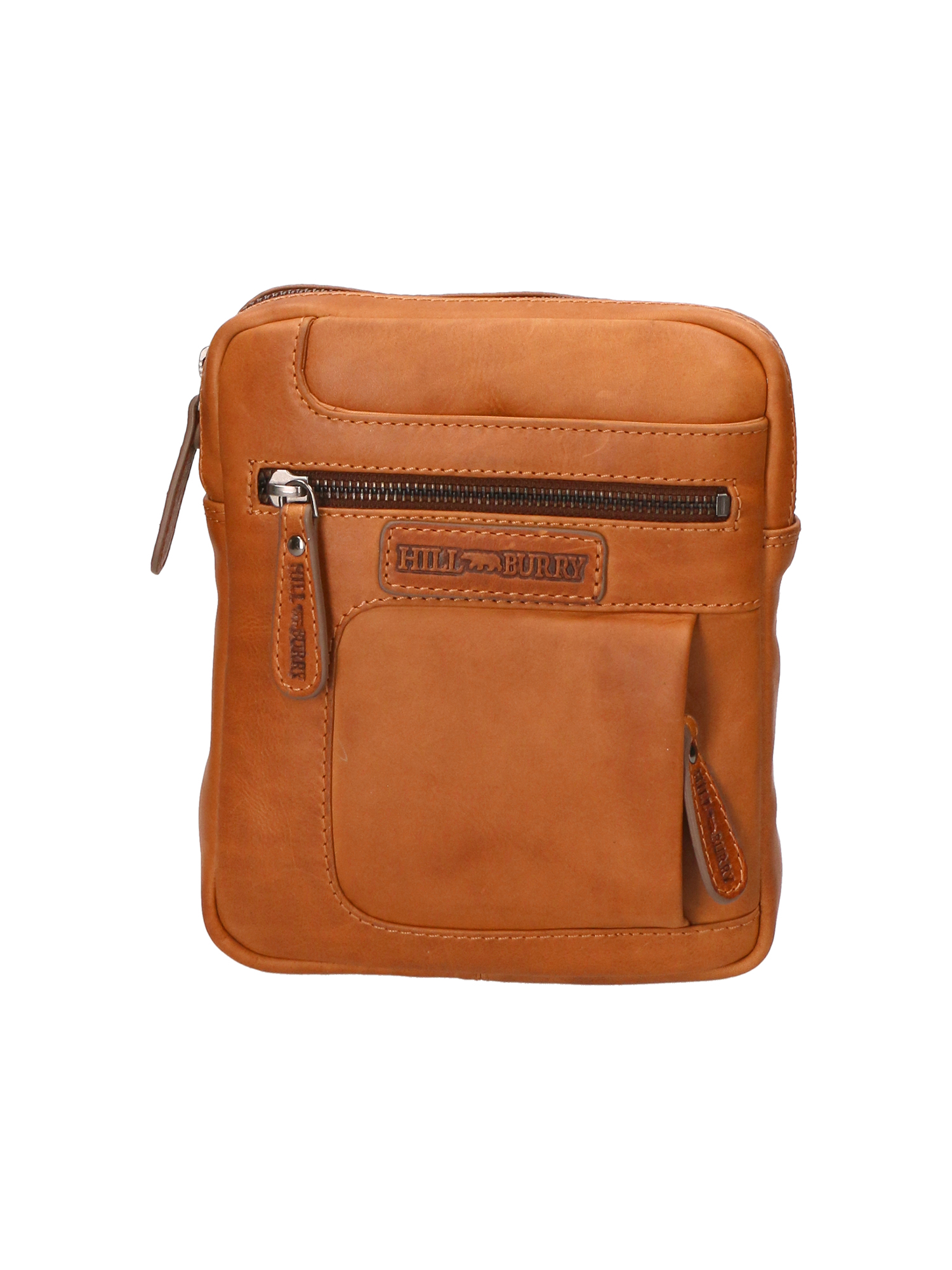 Hill Burry Crossbody bag Cuoio Genuine Leather