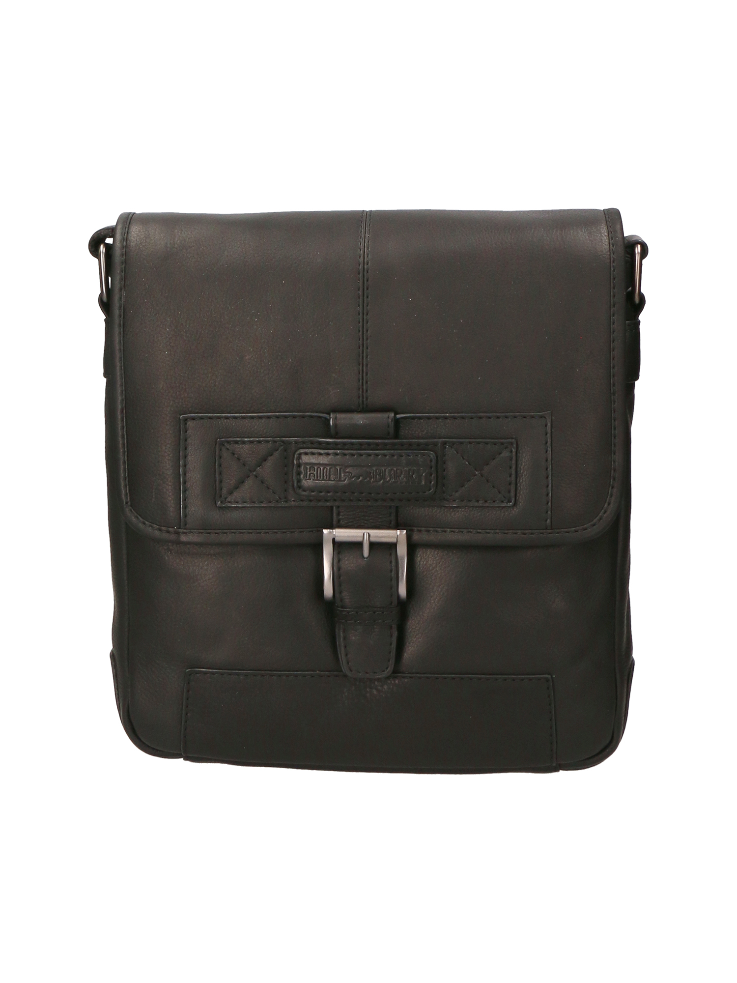 Hill Burry Crossbody bag Nero Genuine Leather