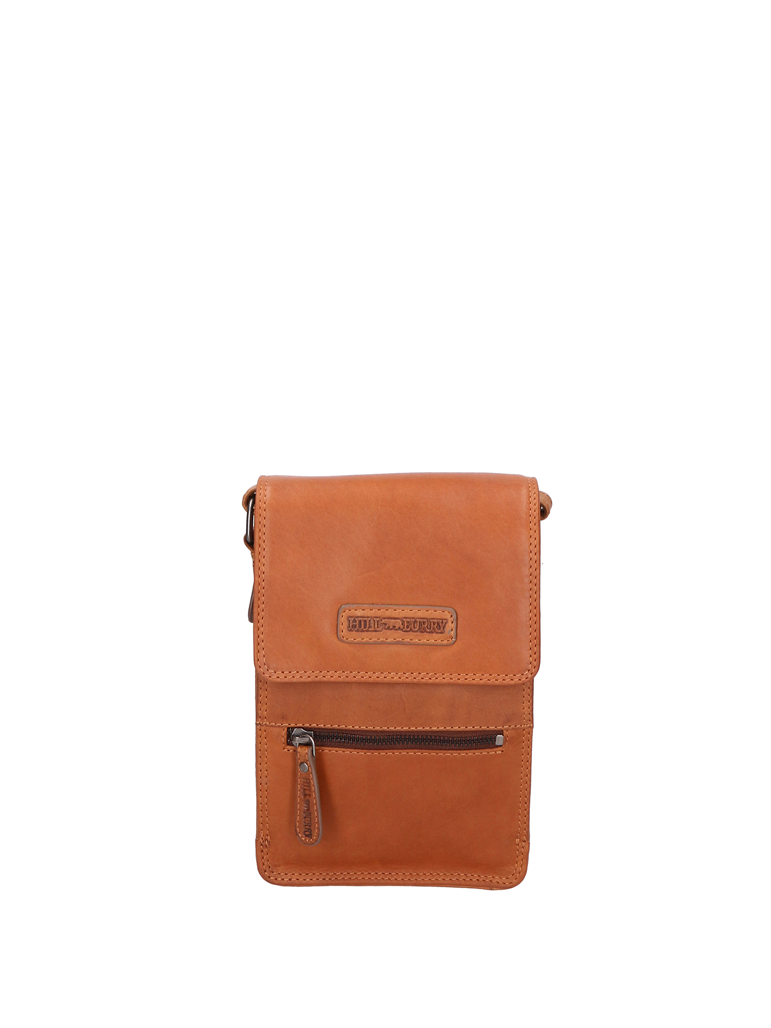 Hill Burry Crossbody bag Cuoio Genuine Leather