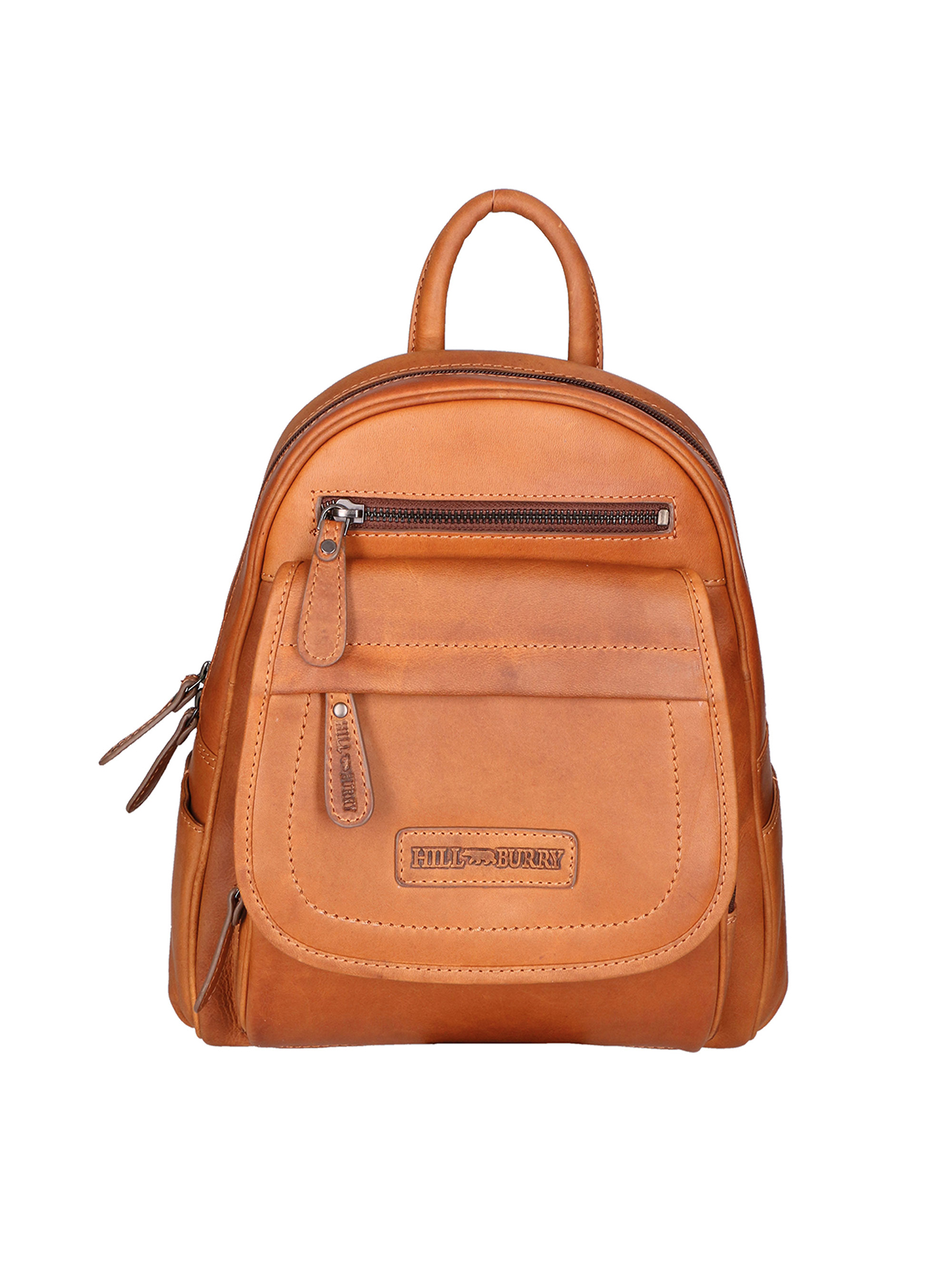 Hill Burry Backpack Cuoio Genuine Leather