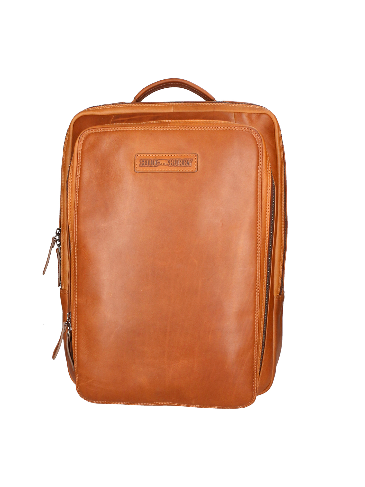 Hill Burry Backpack Cuoio Genuine Leather