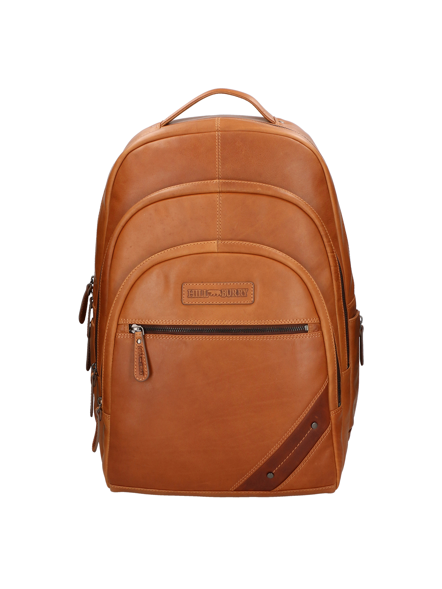 Hill Burry Backpack Cuoio Genuine Leather