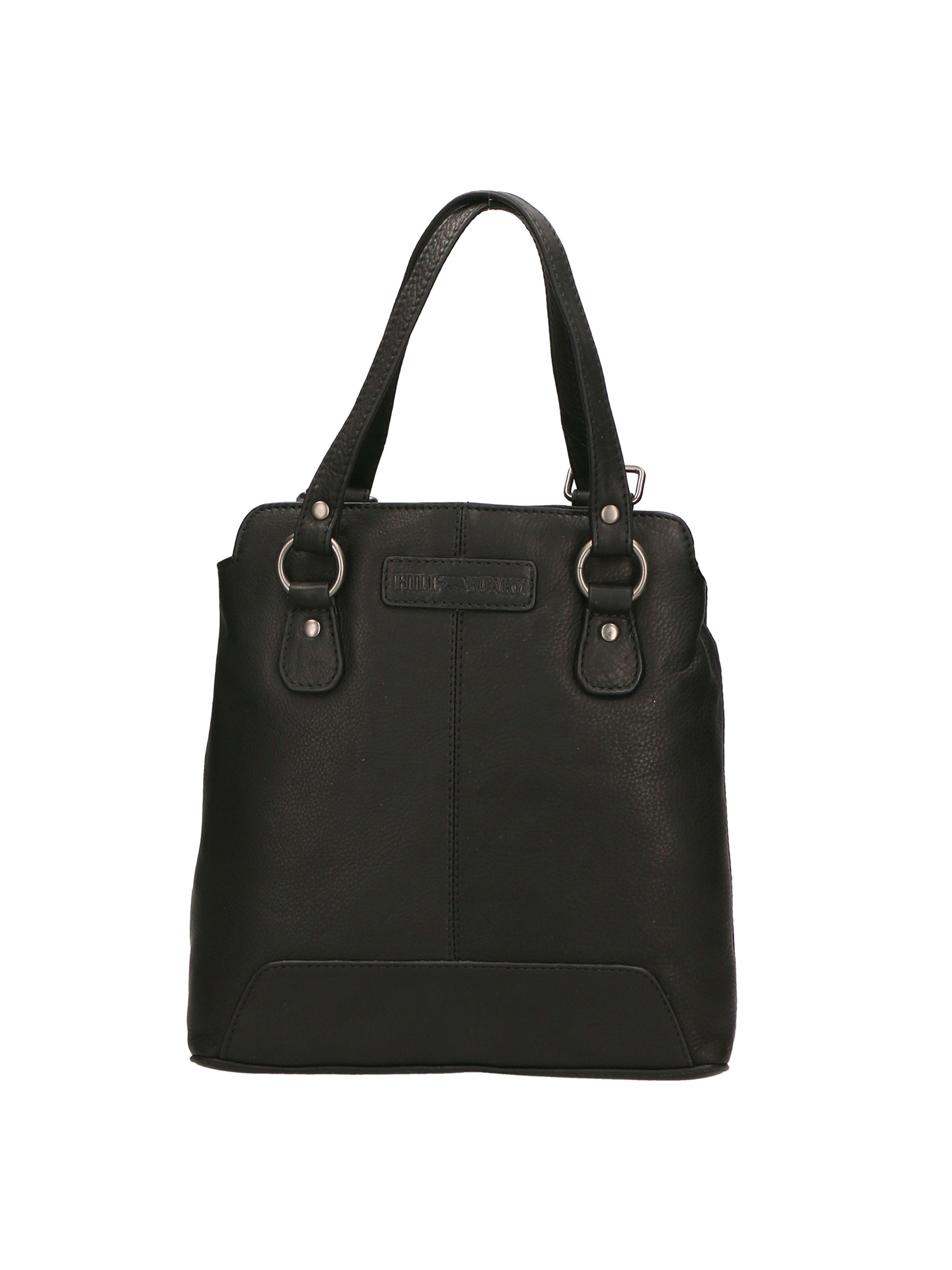 Hill Burry Backpack Nero Genuine Leather
