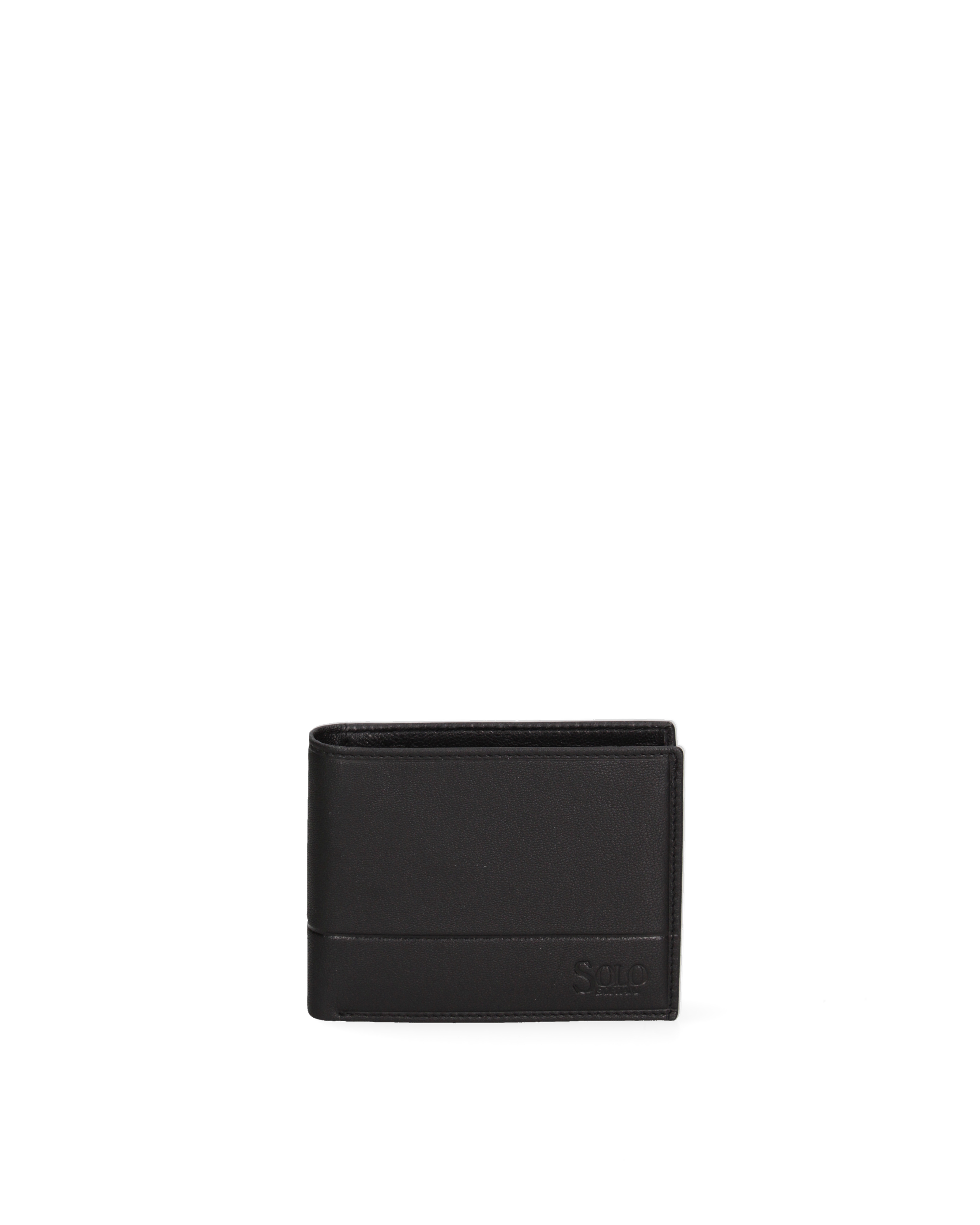 Solo Soprani Wallet Nero Genuine Leather