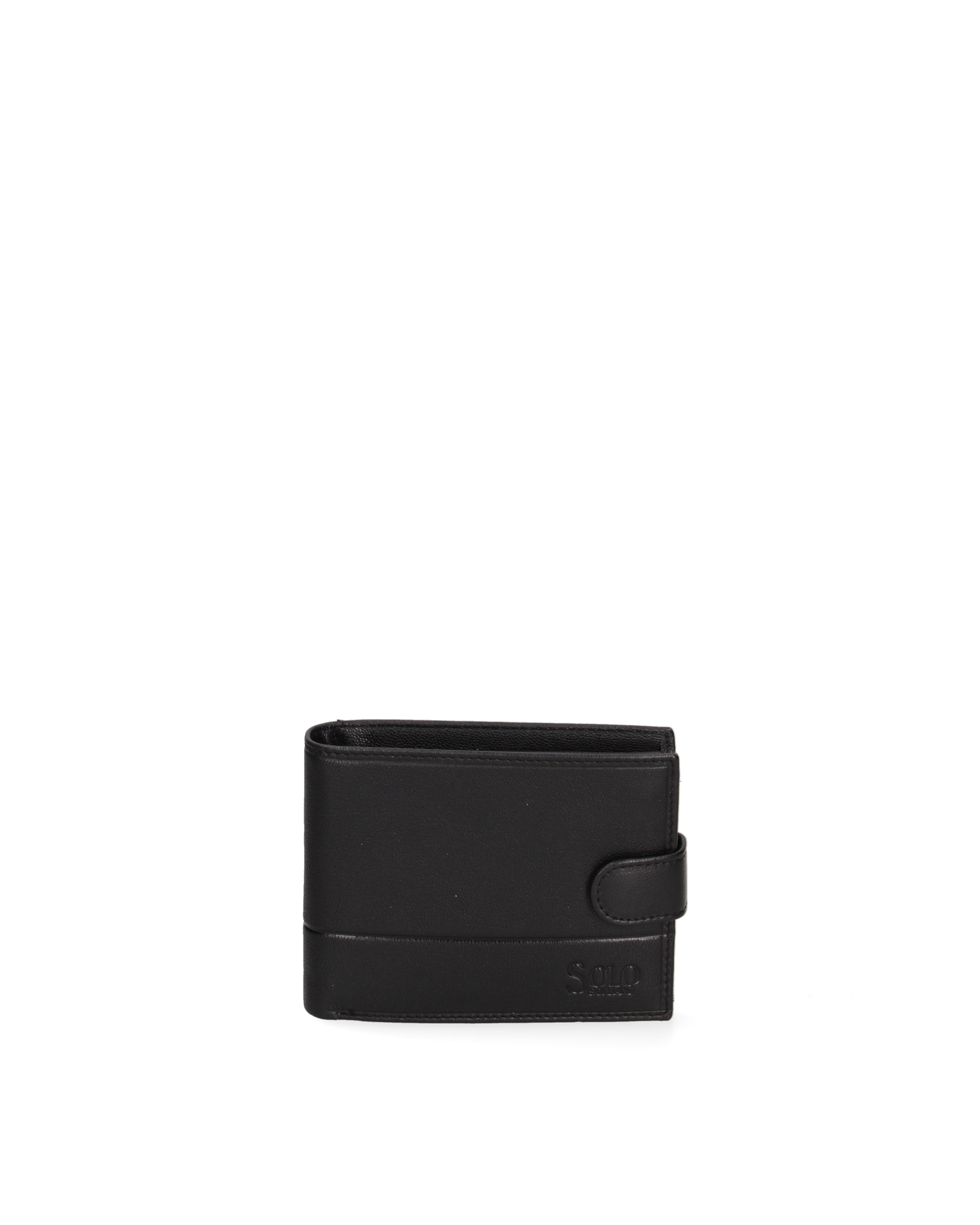 Solo Soprani Wallet Nero Genuine Leather