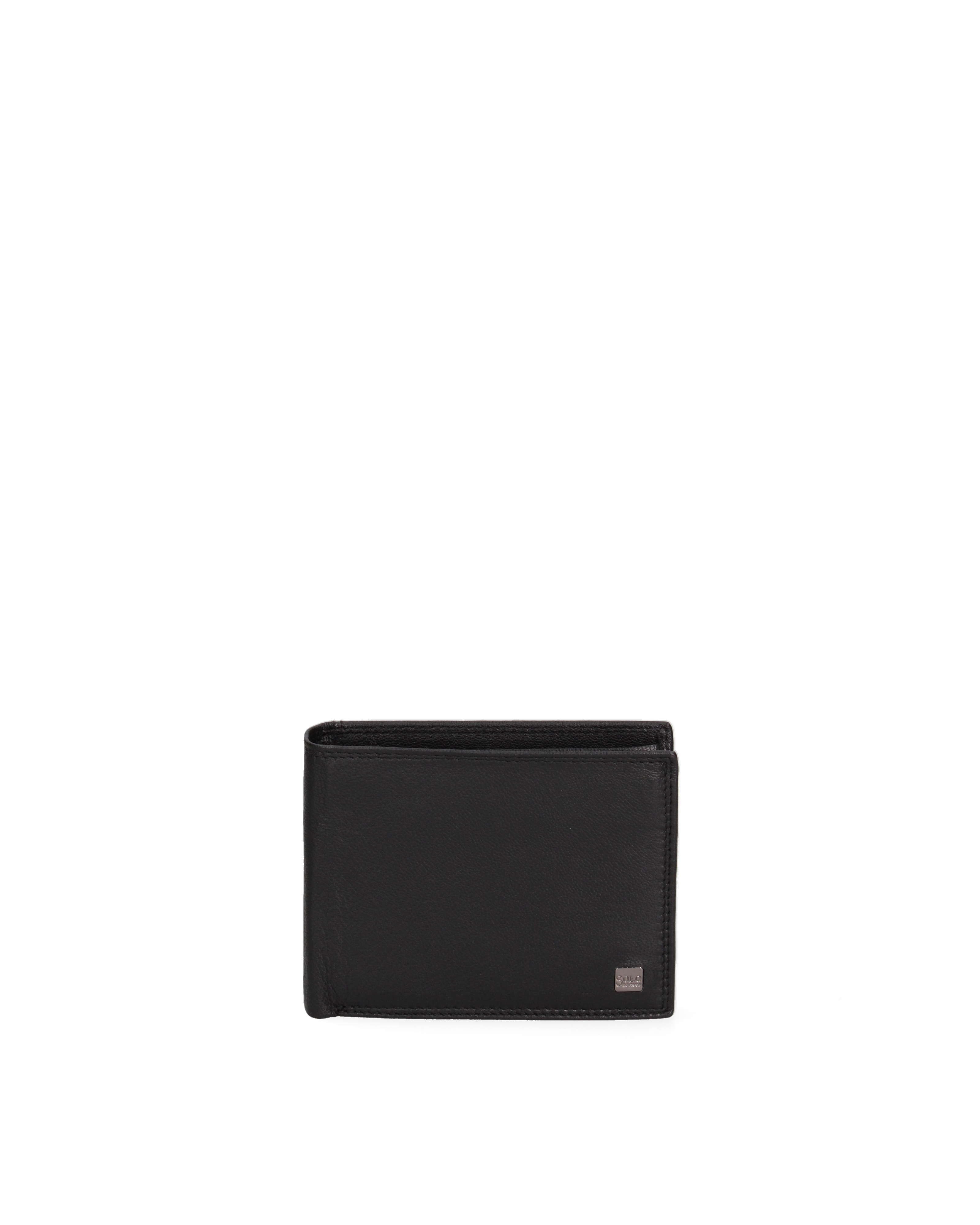 Solo Soprani Wallet Nero Genuine Leather
