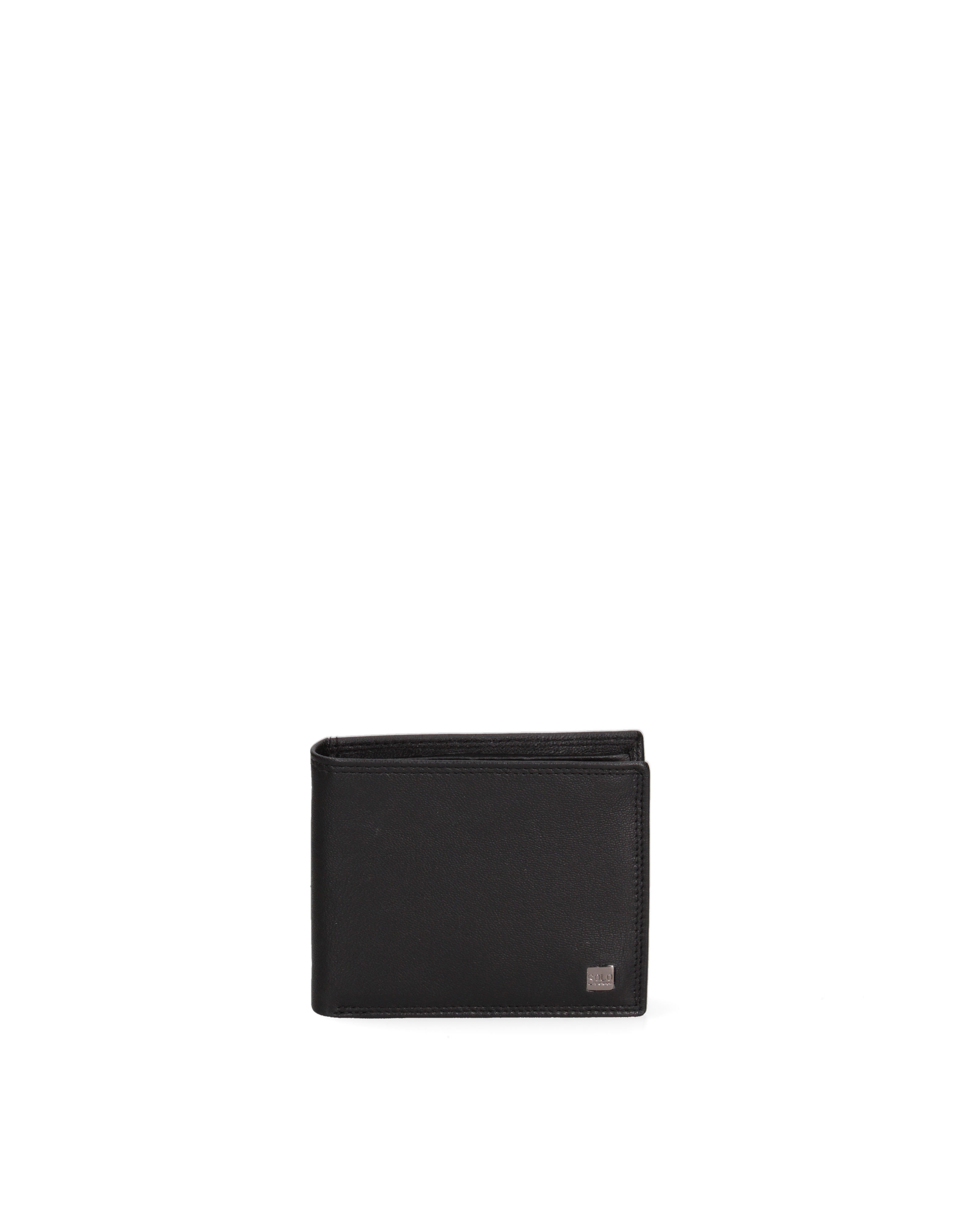 Solo Soprani Wallet Nero Genuine Leather