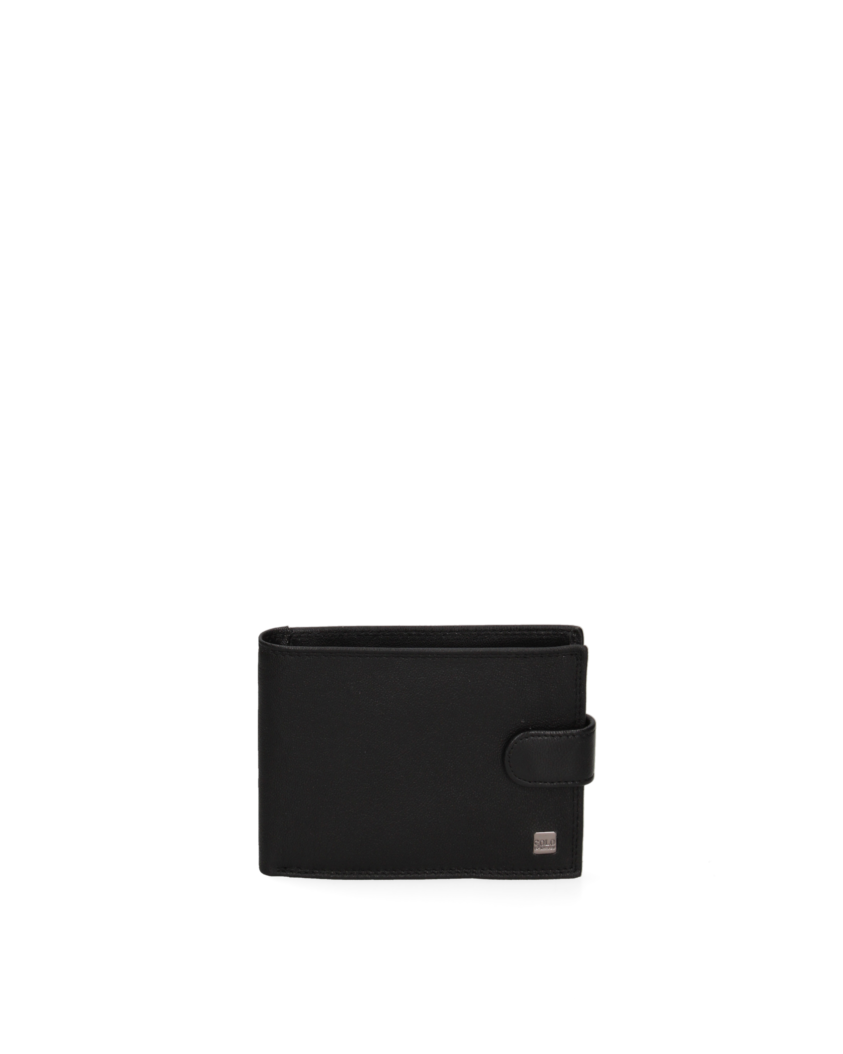 Solo Soprani Wallet Nero Genuine Leather
