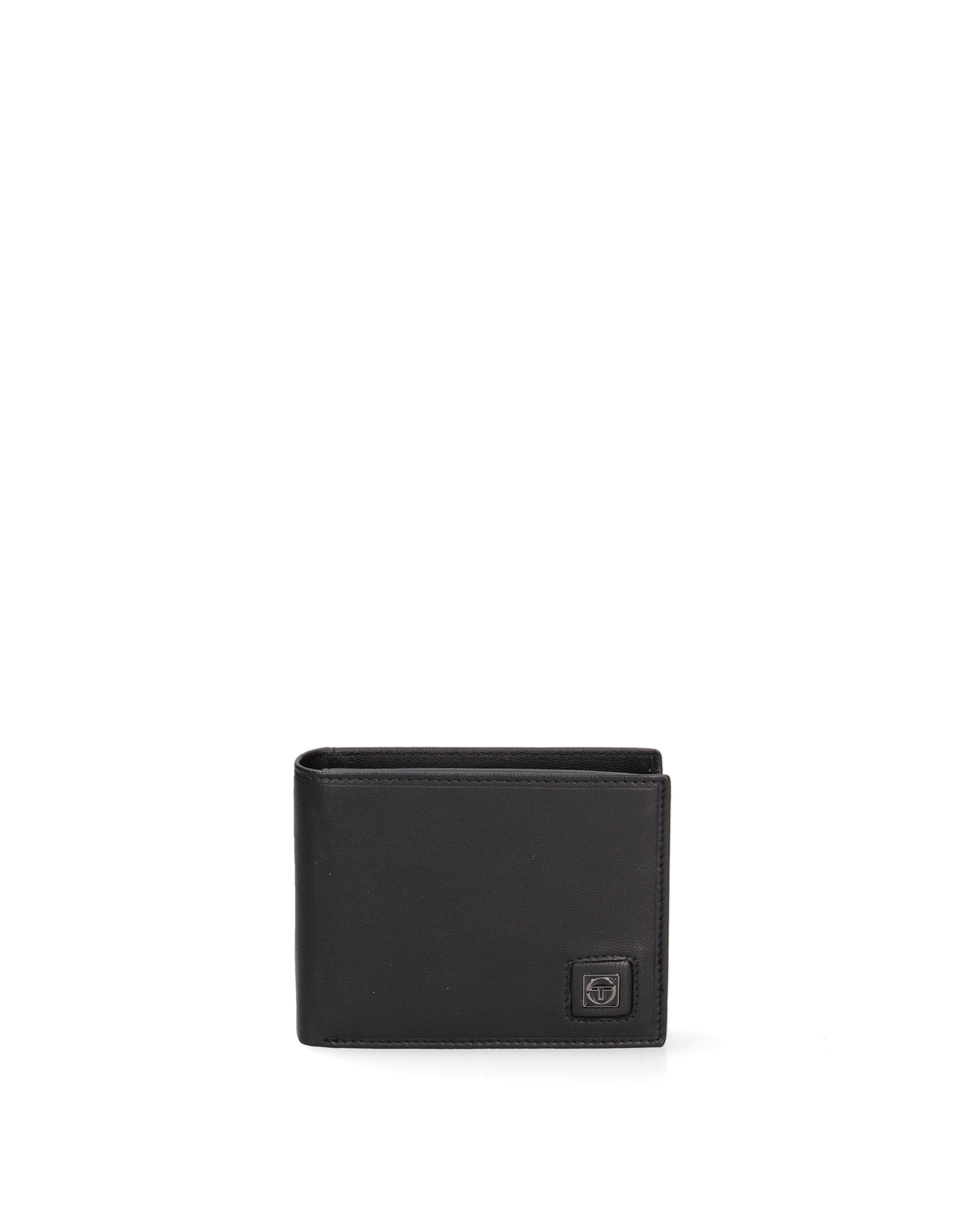 Sergio Tacchini Wallet Nero Genuine Leather