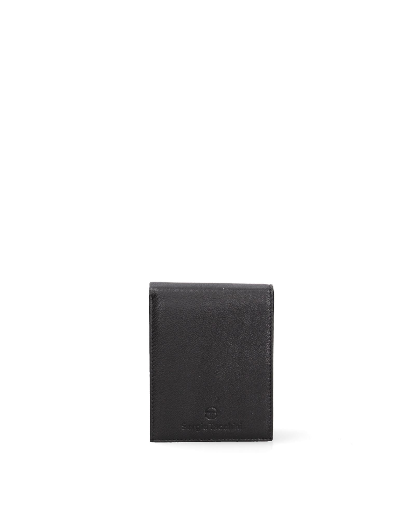 Sergio Tacchini Wallet Nero Genuine Leather