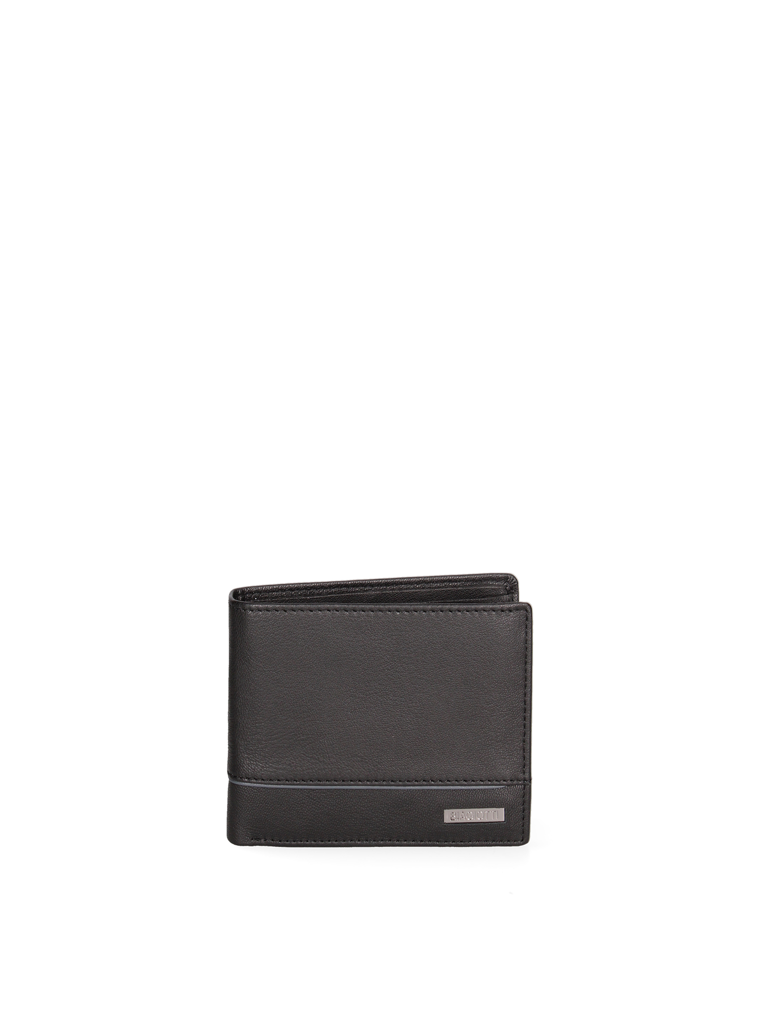 Laura Biagiotti Wallet Nero Genuine Leather