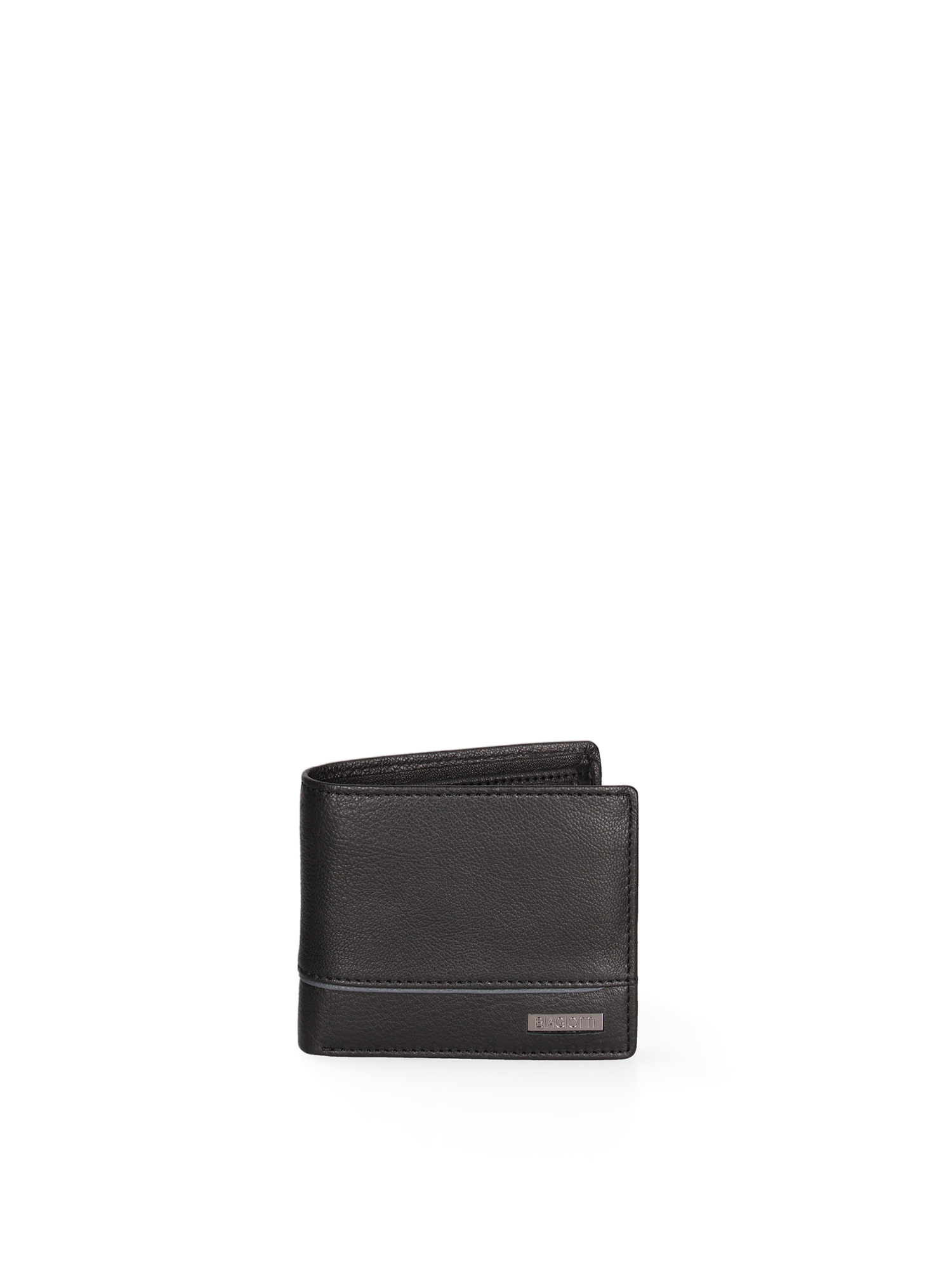Laura Biagiotti Wallet Nero Genuine Leather