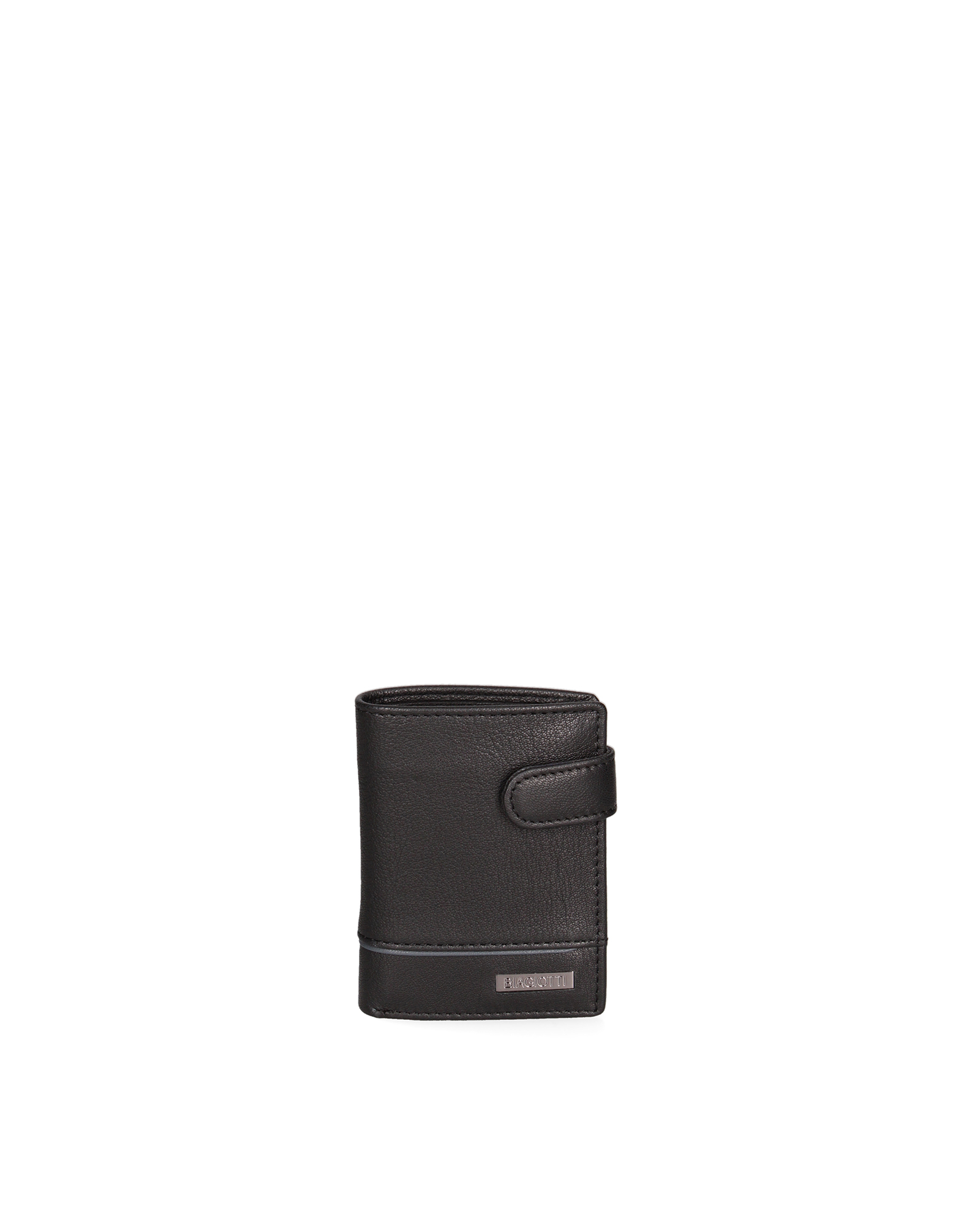 Laura Biagiotti Wallet Nero Genuine Leather
