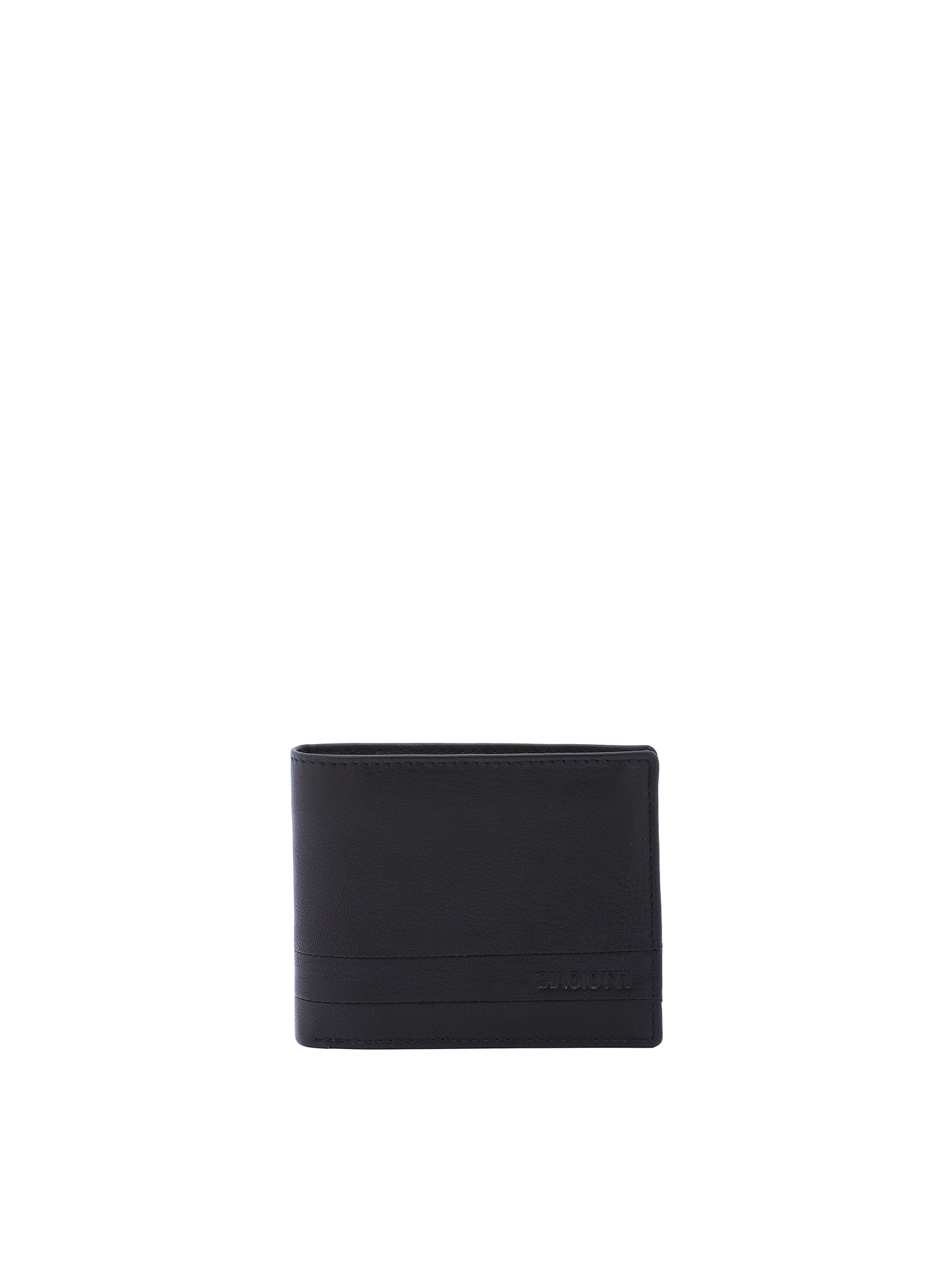 Laura Biagiotti Wallet Nero Genuine Leather