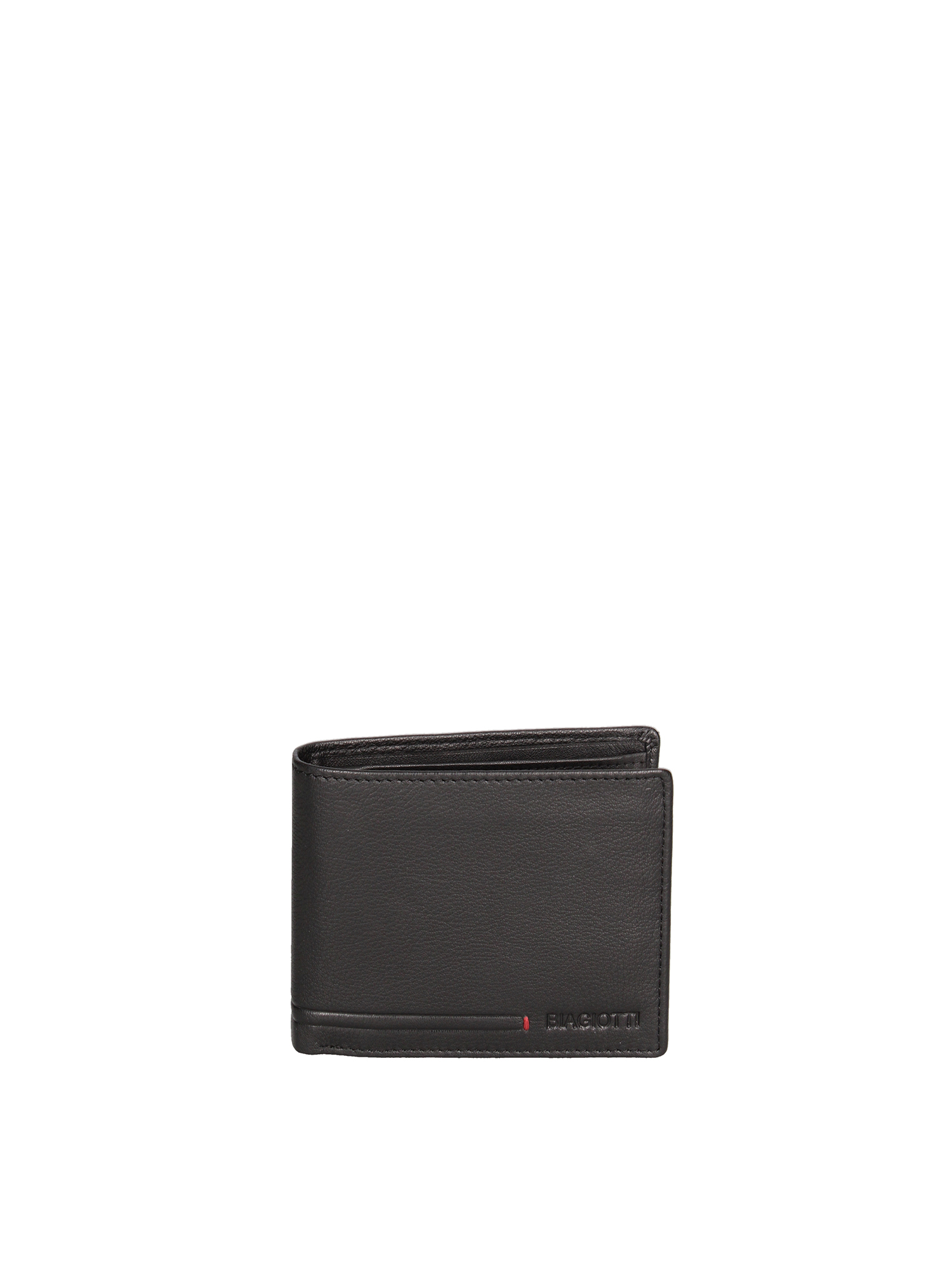 Laura Biagiotti Wallet Nero Genuine Leather
