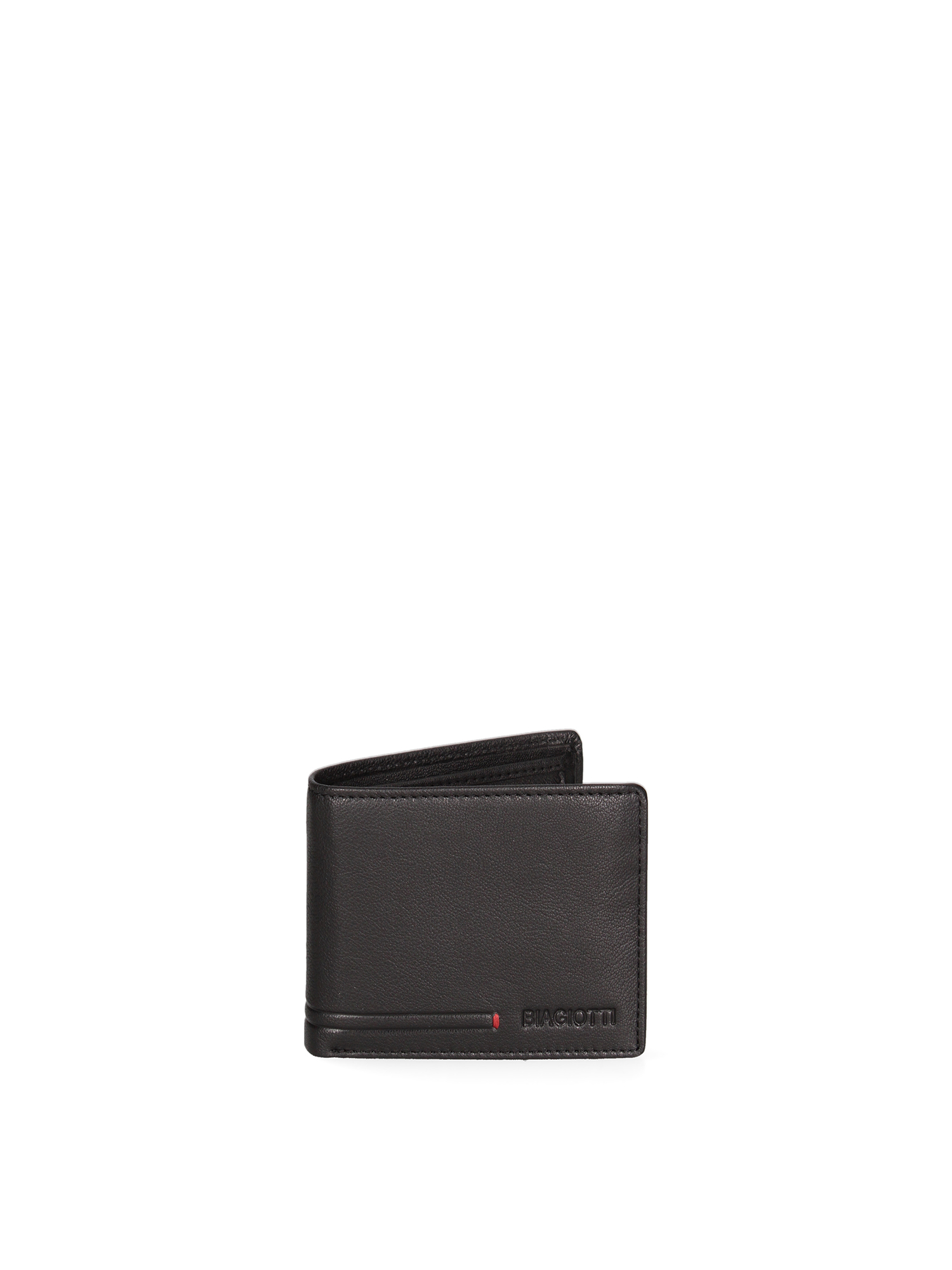 Laura Biagiotti Wallet Nero Genuine Leather