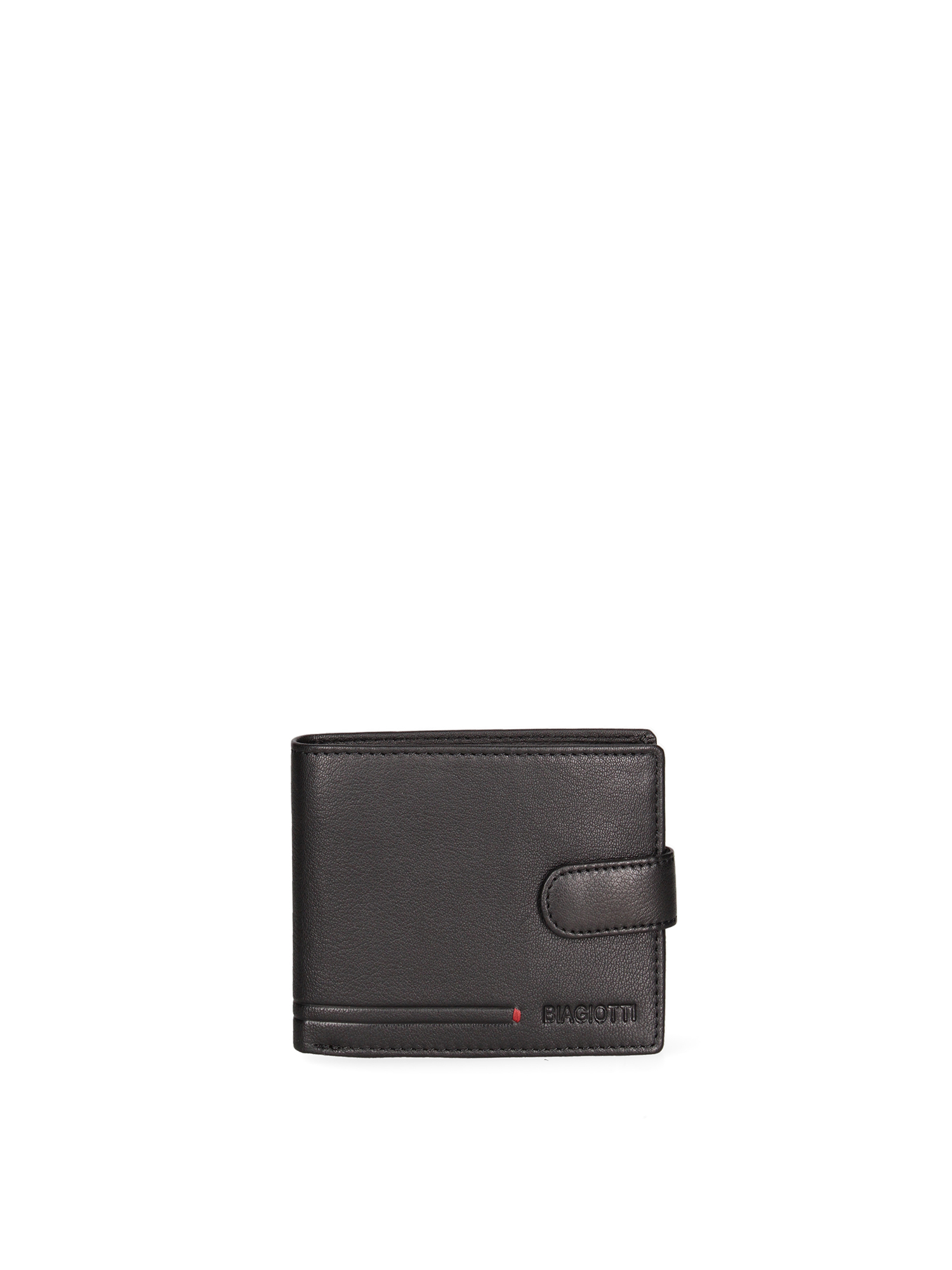 Laura Biagiotti Wallet Nero Genuine Leather