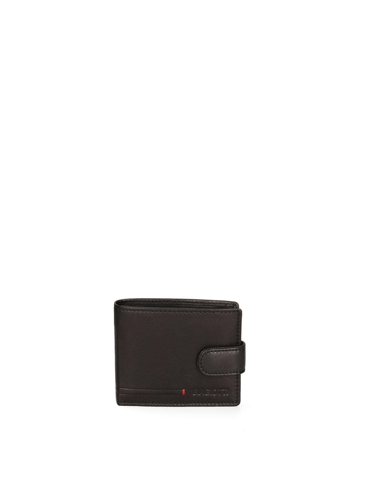 Laura Biagiotti Wallet Nero Genuine Leather