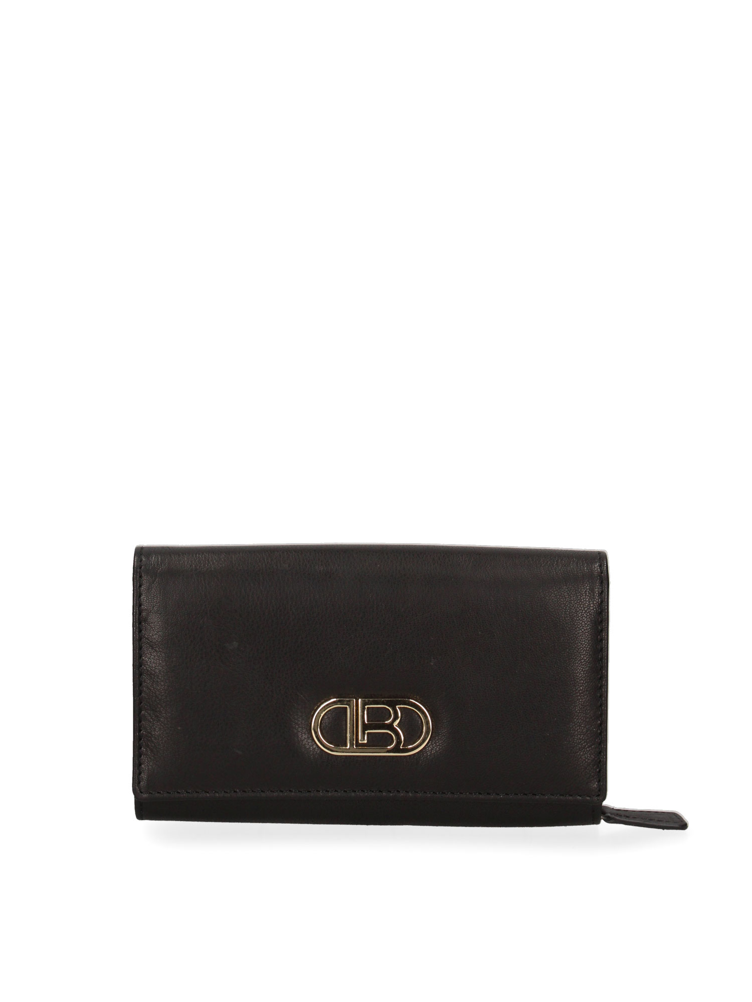 Laura Biagiotti Wallet Nero Genuine Leather