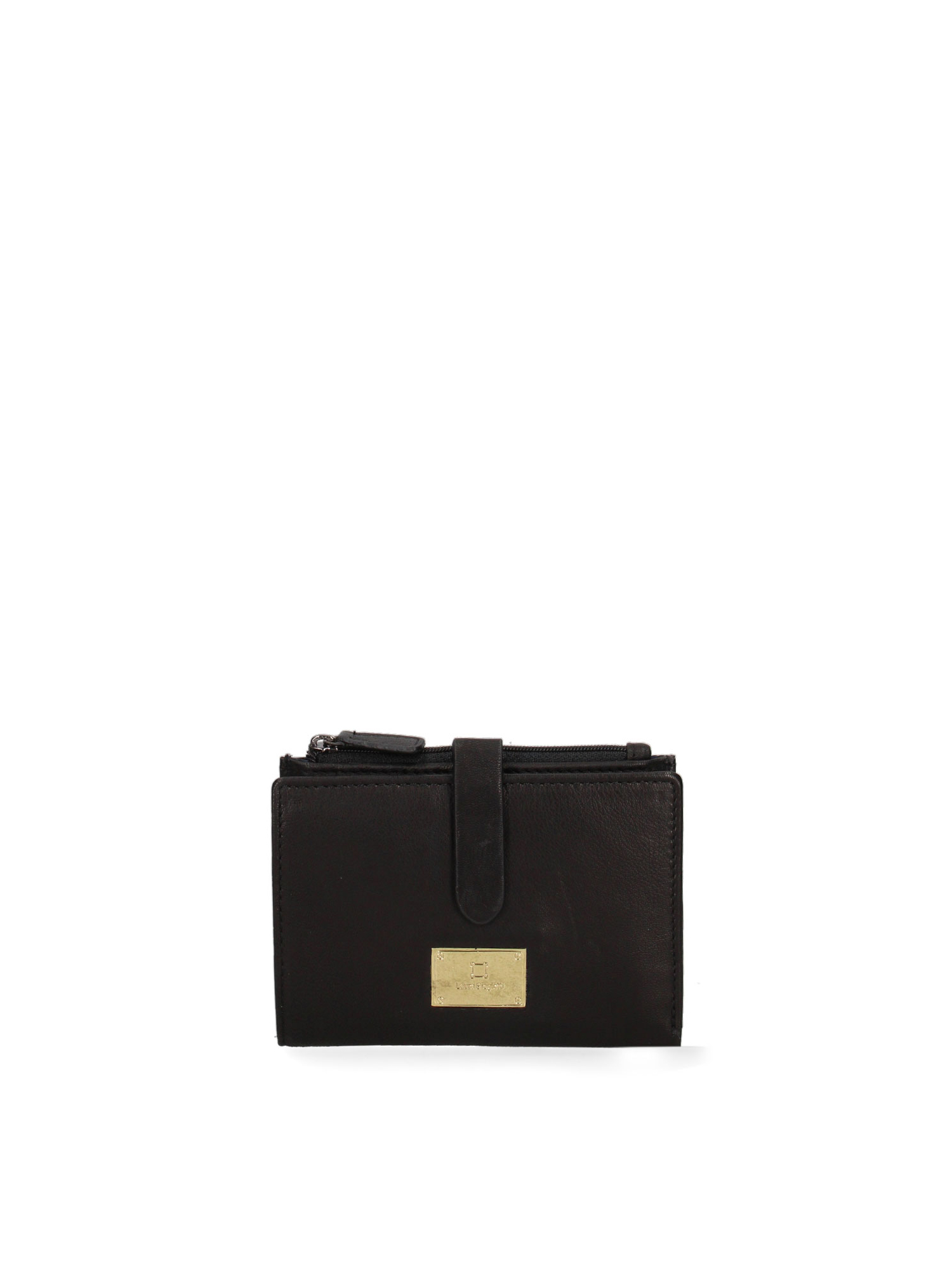 Laura Biagiotti Wallet Nero Genuine Leather