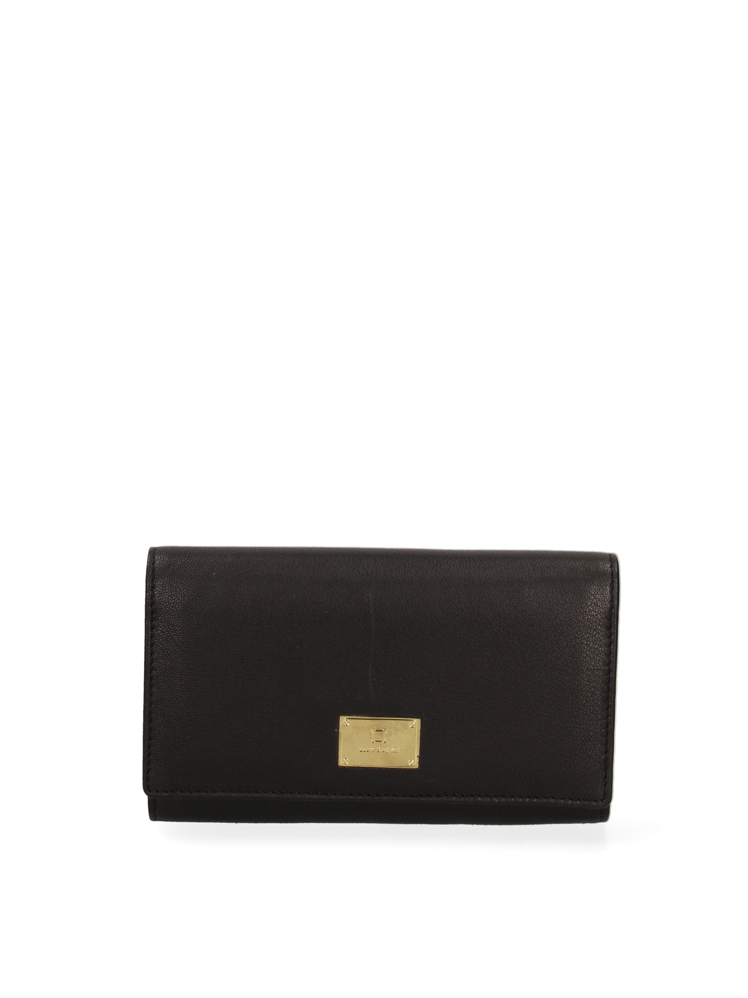 Laura Biagiotti Wallet Nero Genuine Leather