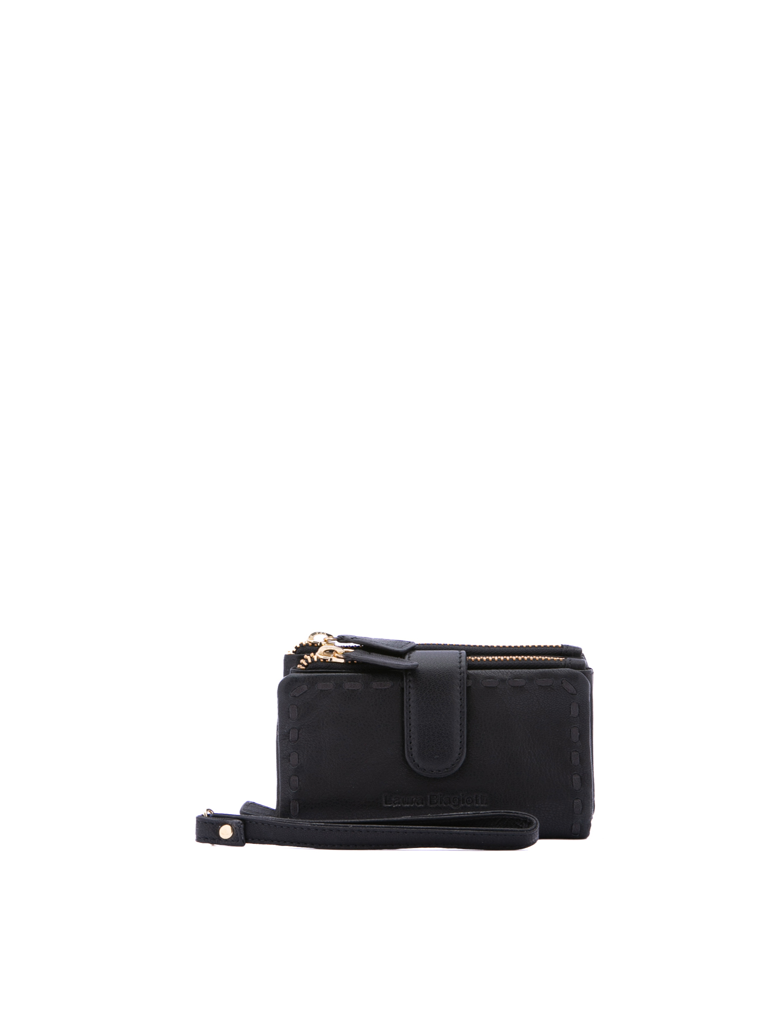 Laura Biagiotti Wallet Nero Faux leather