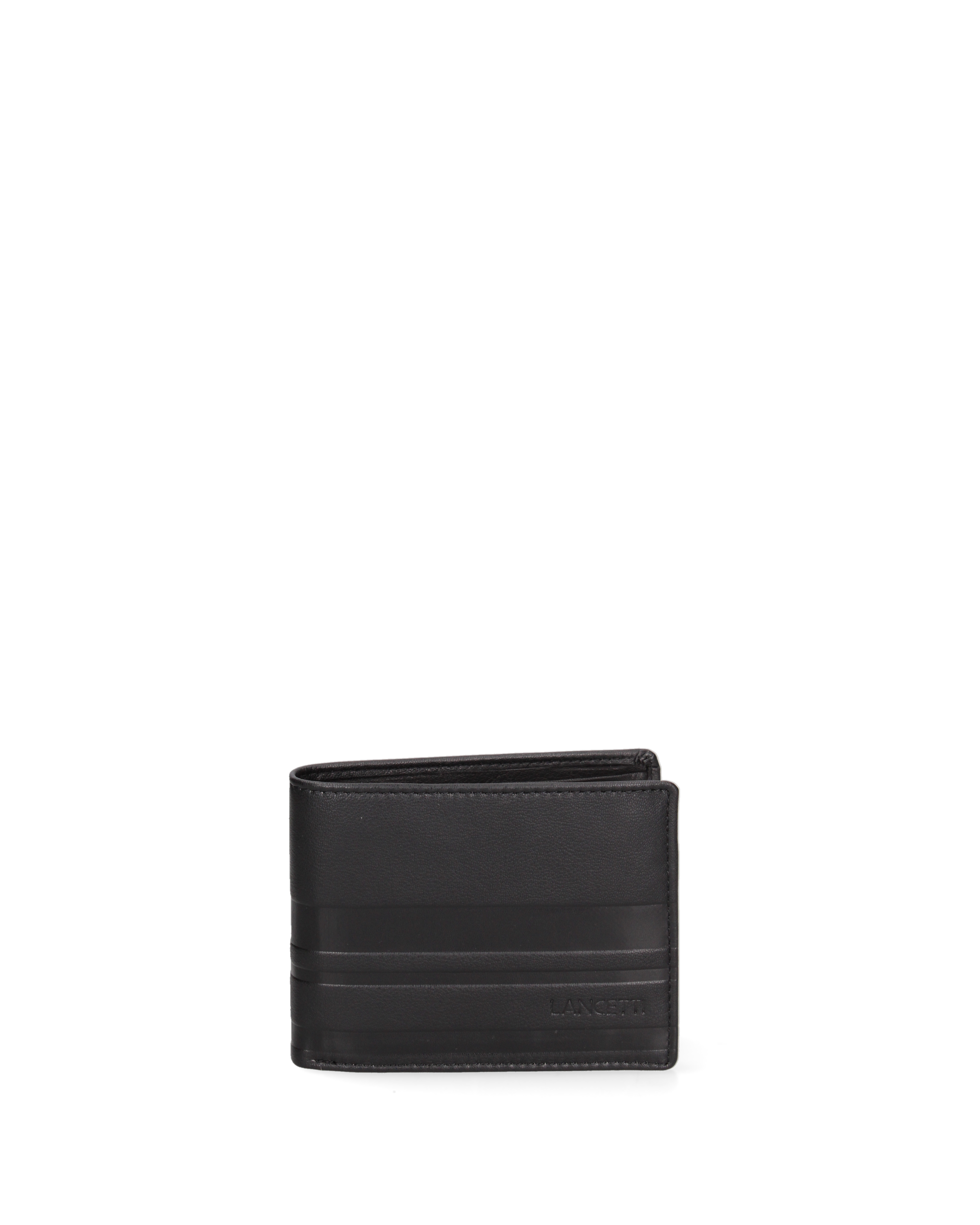Lancetti Wallet Nero Genuine Leather