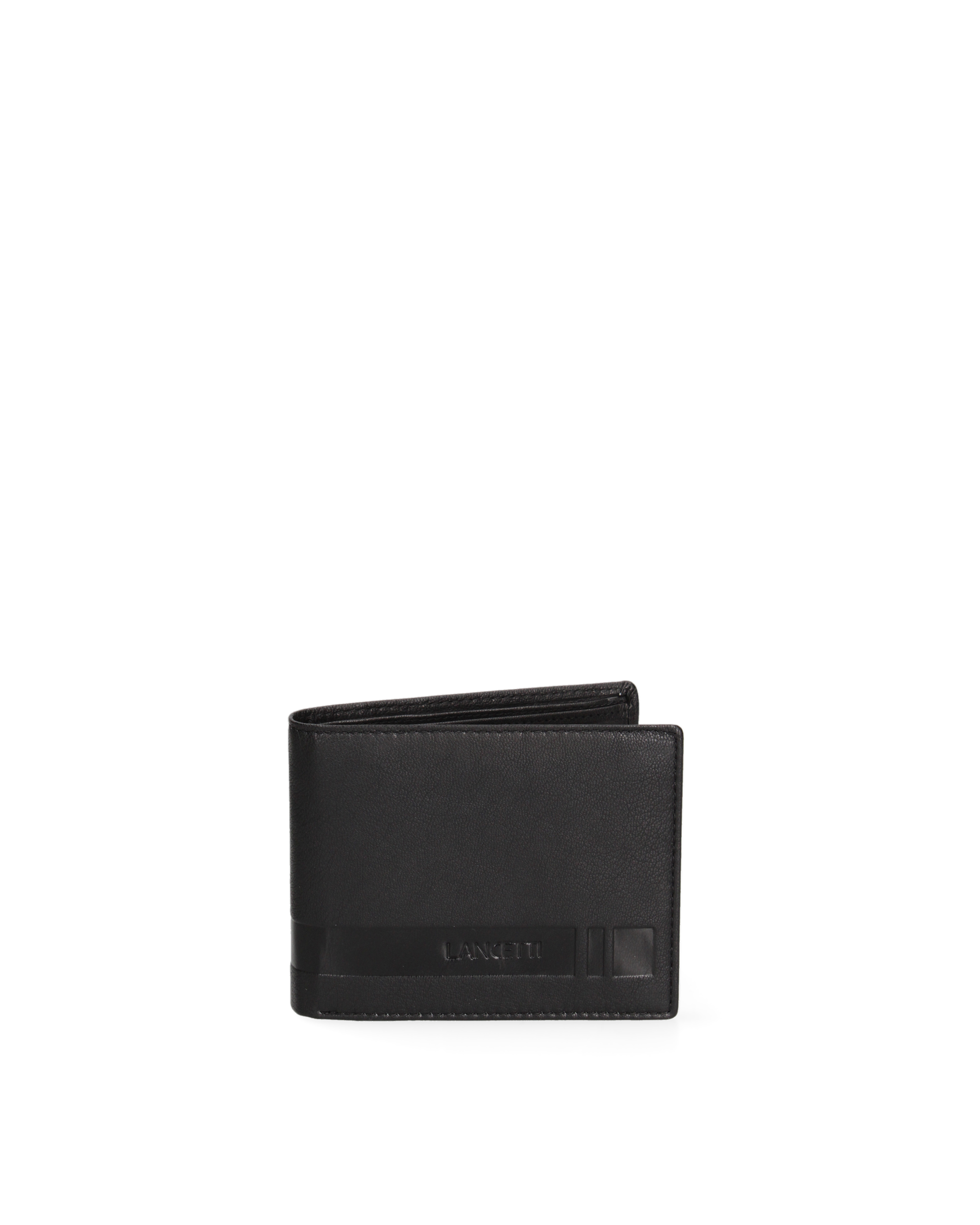 Lancetti Wallet Nero Genuine Leather