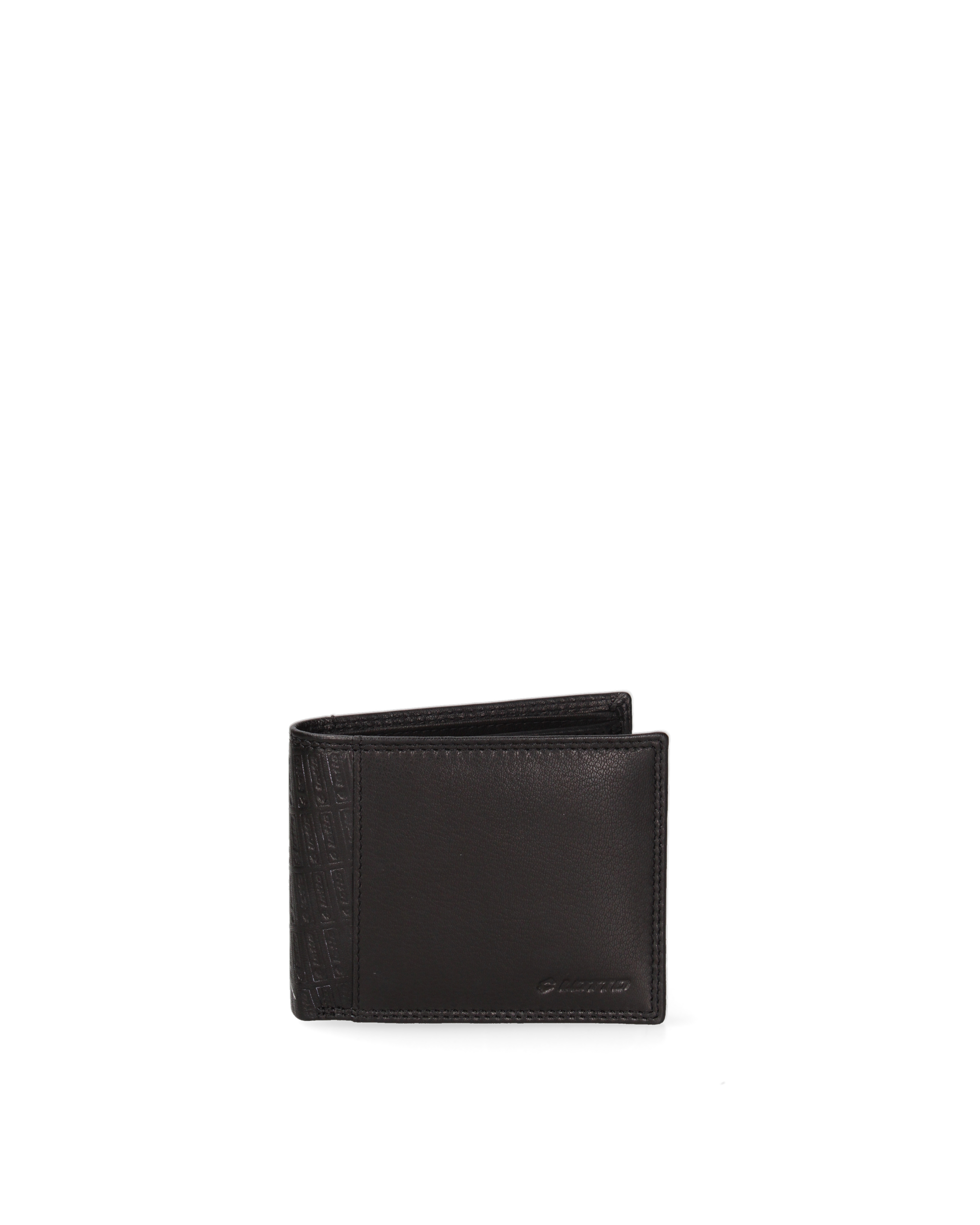 Lotto Wallet Nero Genuine Leather