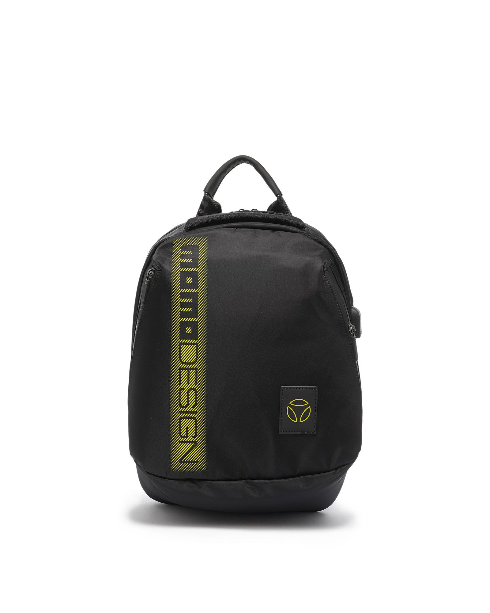 Momo Design Backpack Nero e Giallo chiaro Textile