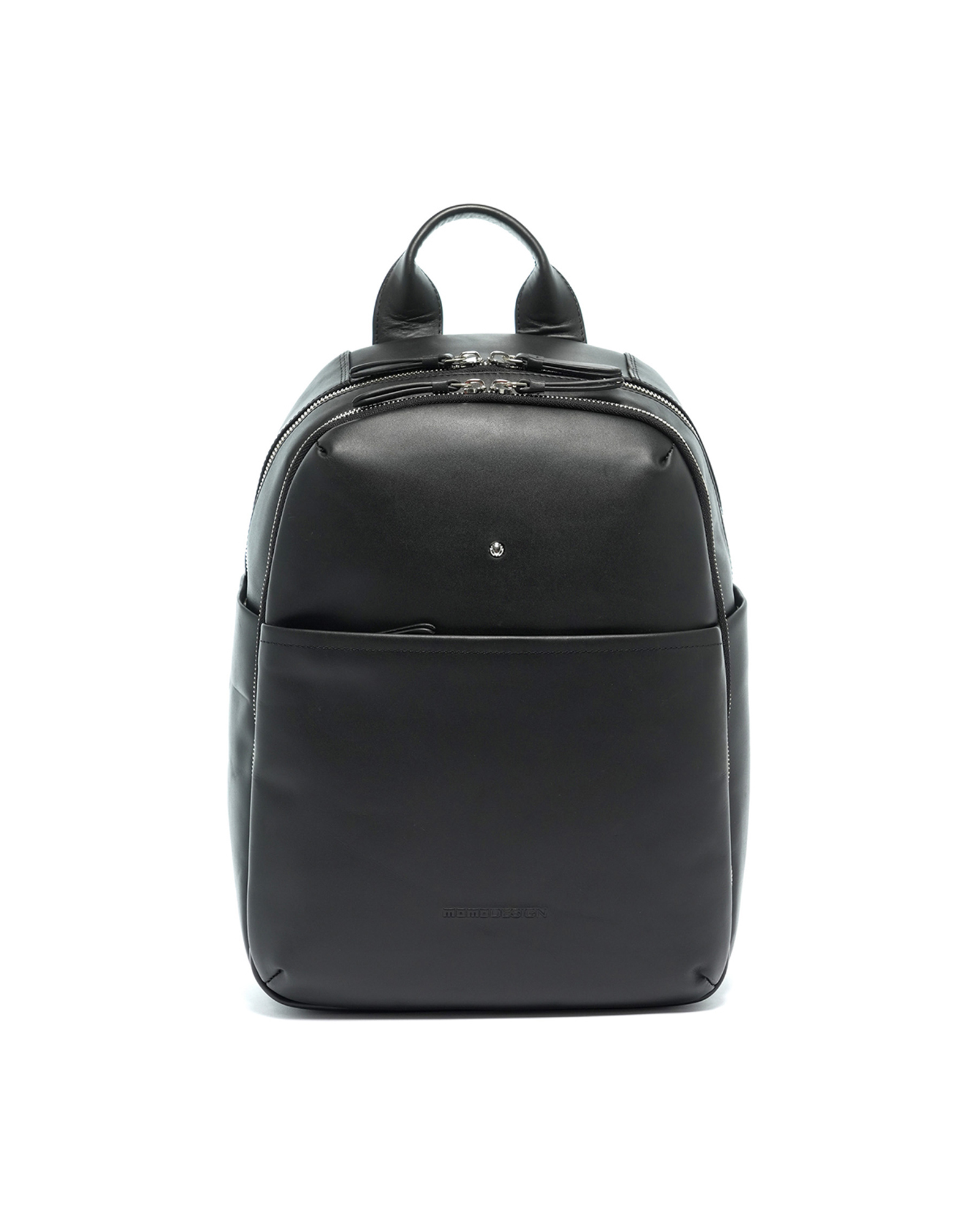 Momo Design Backpack Nero Genuine Leather