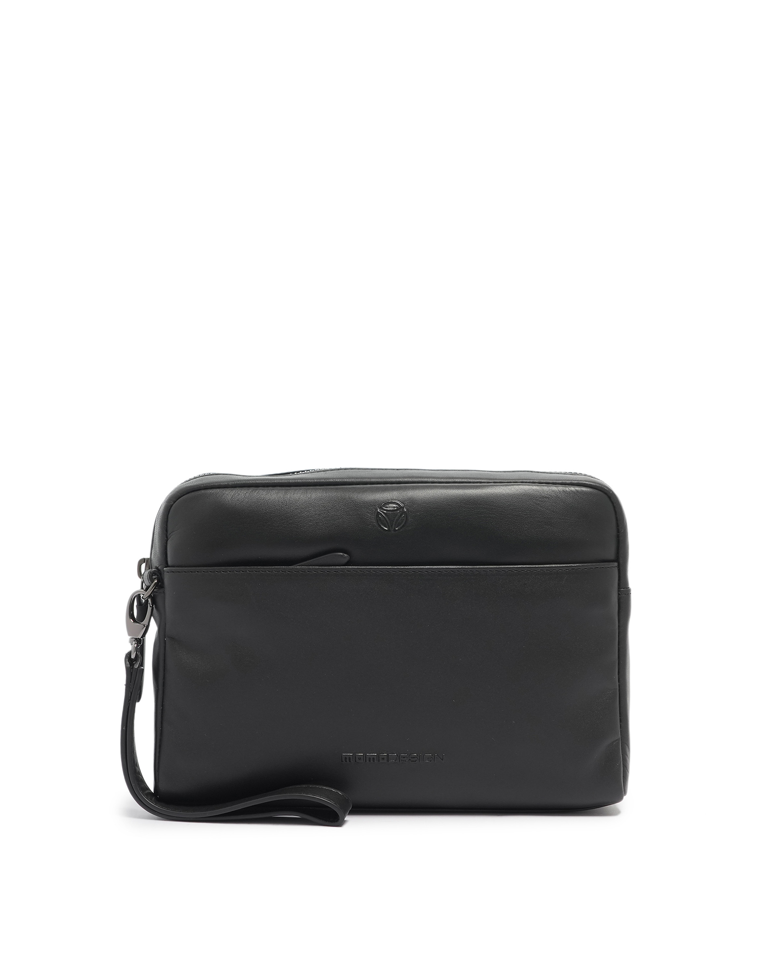 Momo Design Handbag Nero Genuine Leather