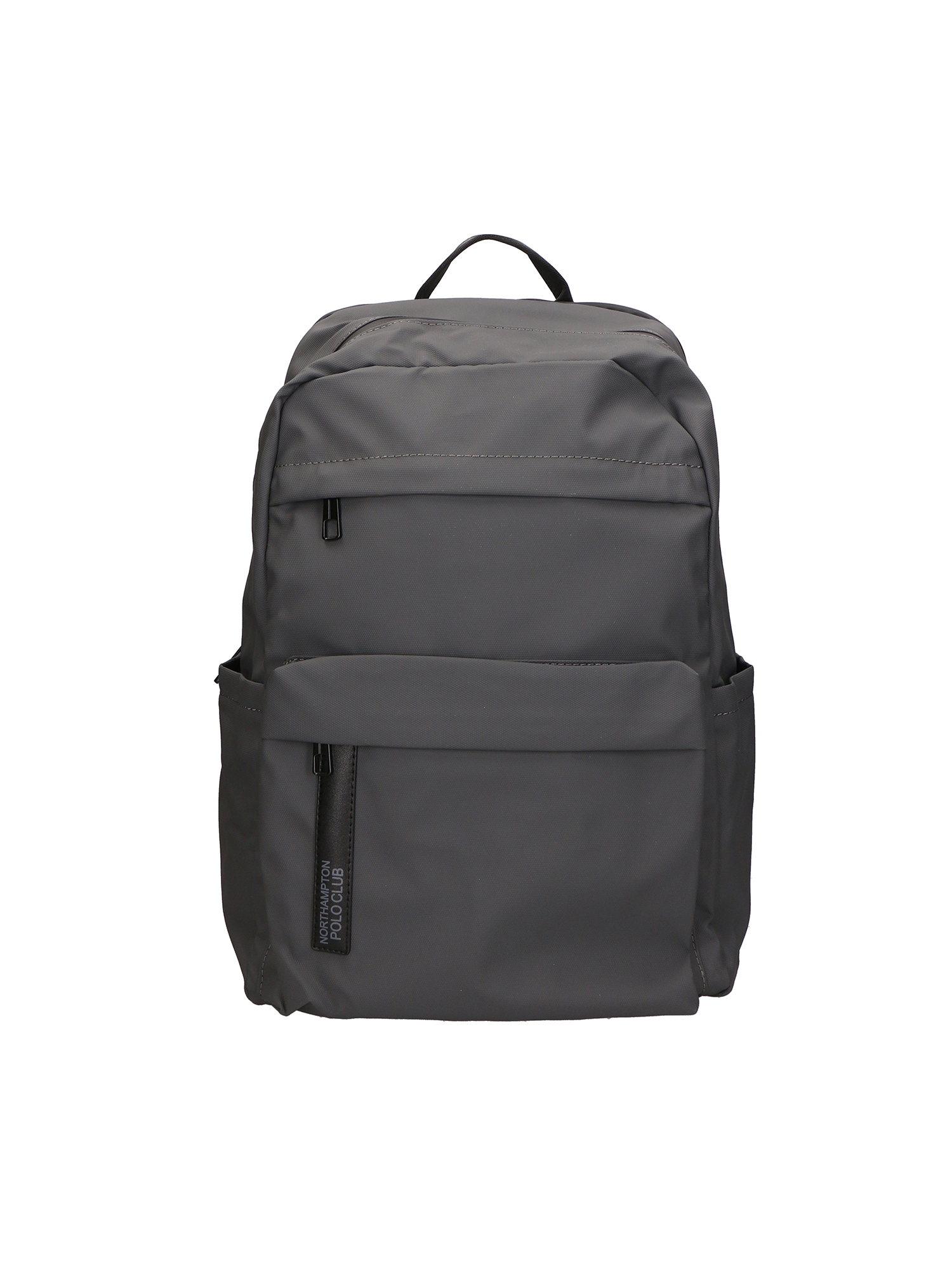 NORTHAMPTON POLO CLUB Backpack Grigio 100% PU Leather