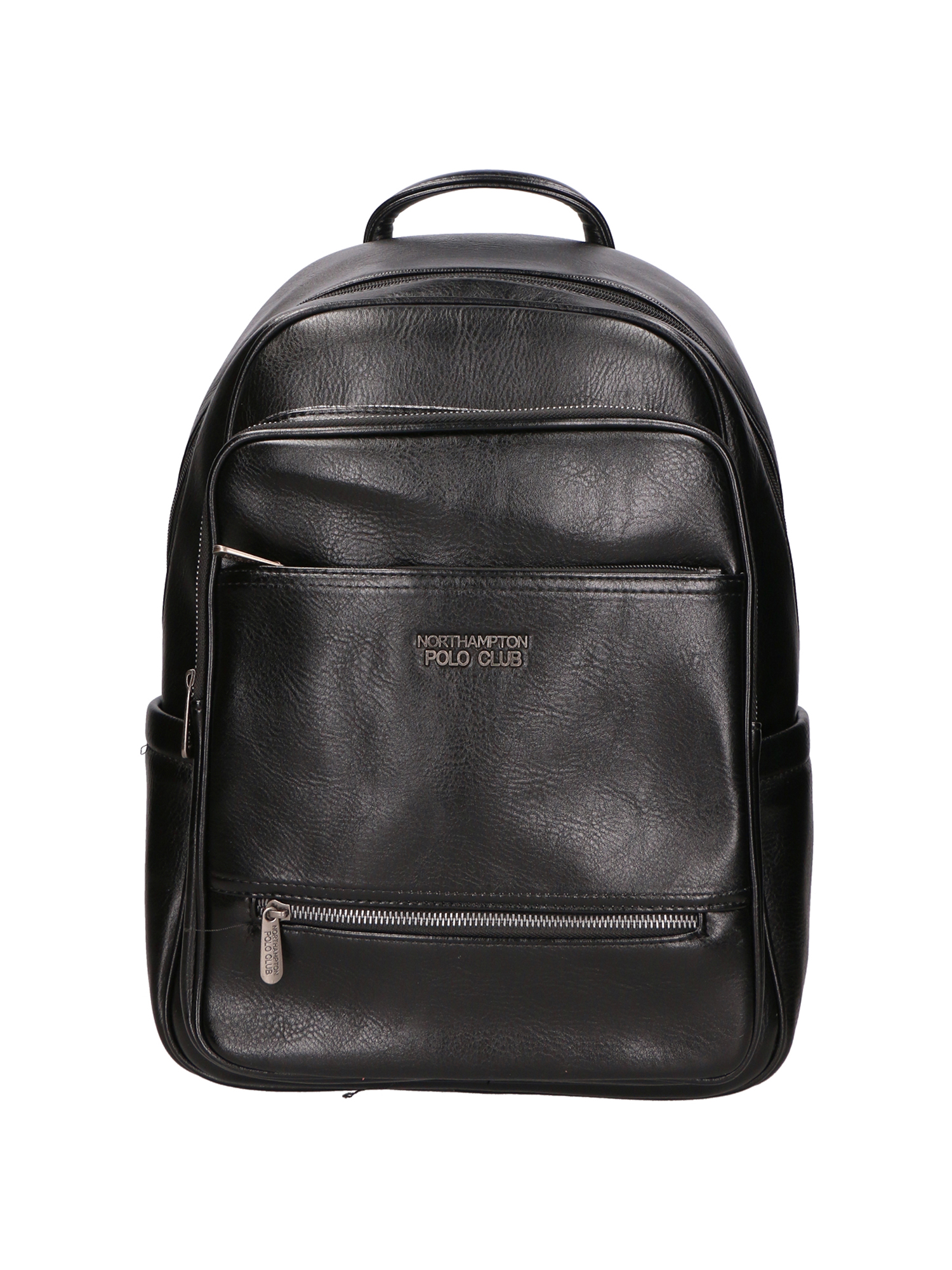 NORTHAMPTON POLO CLUB Backpack Nero 100% PU Leather