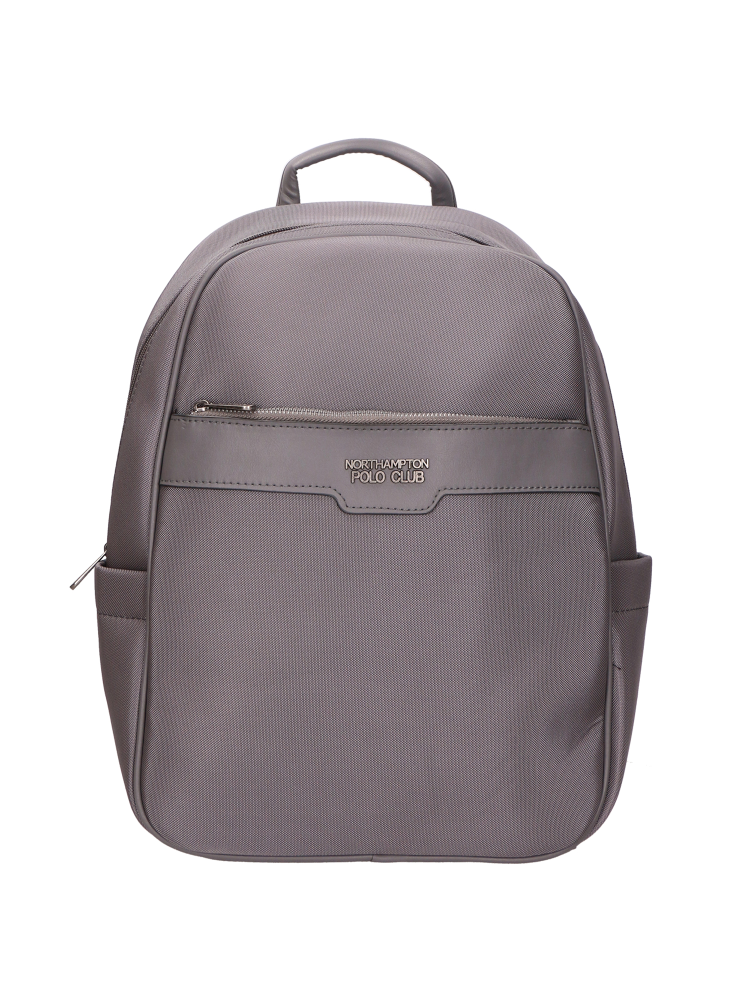 NORTHAMPTON POLO CLUB Backpack Grigio 100% PU Leather