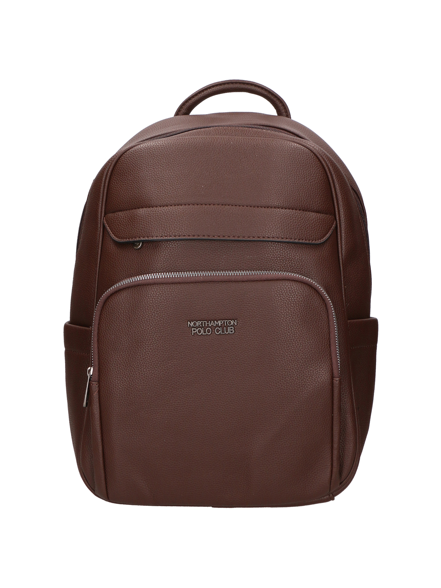 NORTHAMPTON POLO CLUB Backpack Caffè 100% PU Leather