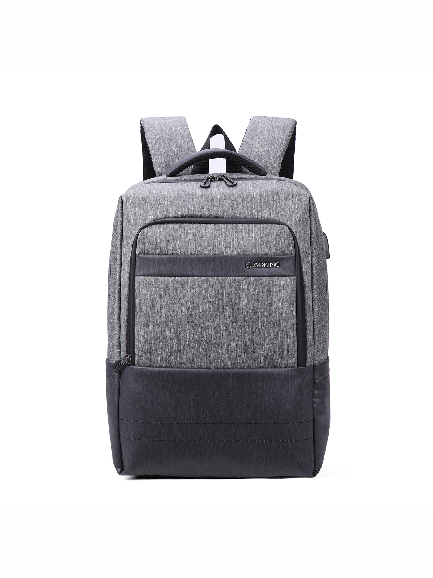 Aoking Backpack Grigio Textile